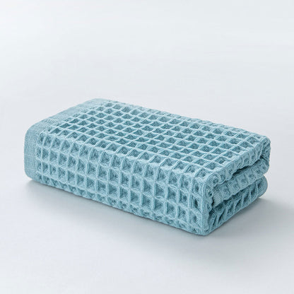 HE0002 40s combed cotton waffle hand towel 4 pcs set, 6 Color FT