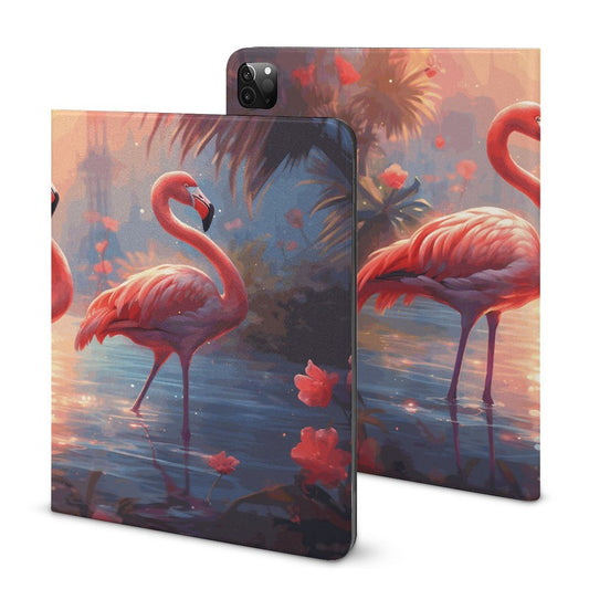 The Ipad Pen Slot Case Flamingos_003 normal-online-PERSONAL DESIGN