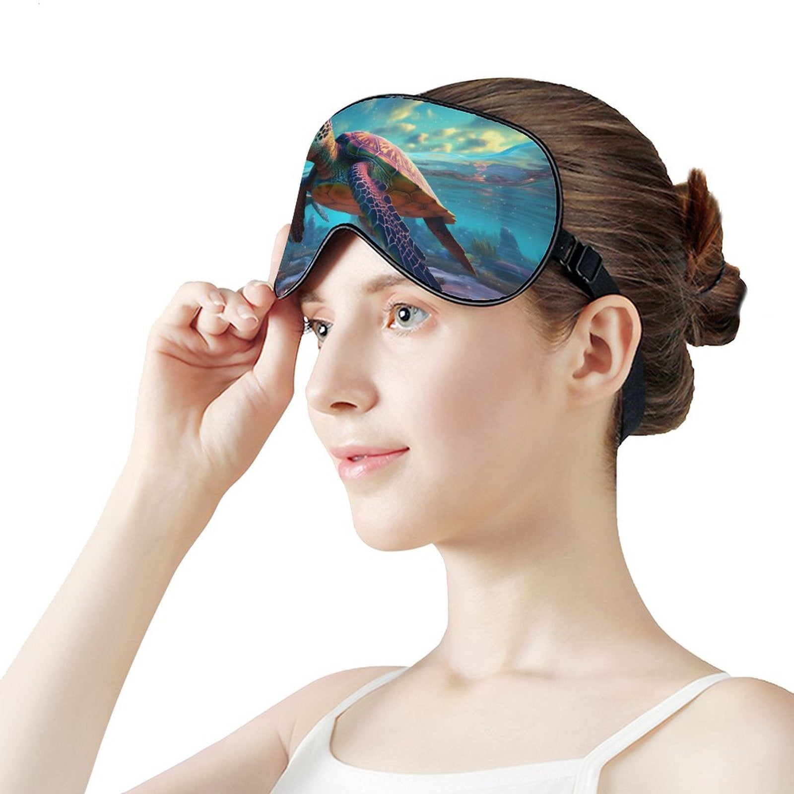 Sleep Mask Sea Turtles HSM01C001 normal-online-PERSONAL DESIGN