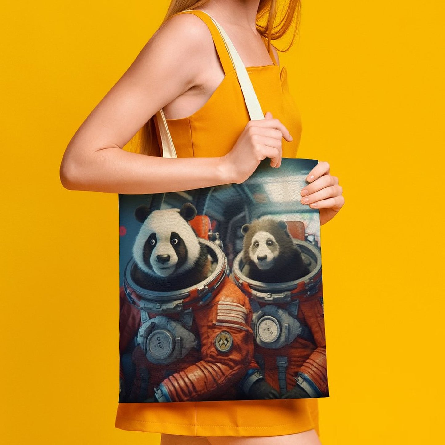 Canvas Tote Bag Double SolarLab_Two_panda_astronauts_piloted_a_spaceship_from_Earth_to_1dd4ce3c-d5ea-4c6f-9730-fdf7e33bd6d8 Style-19 38×41cm normal-online-PERSONAL DESIGN