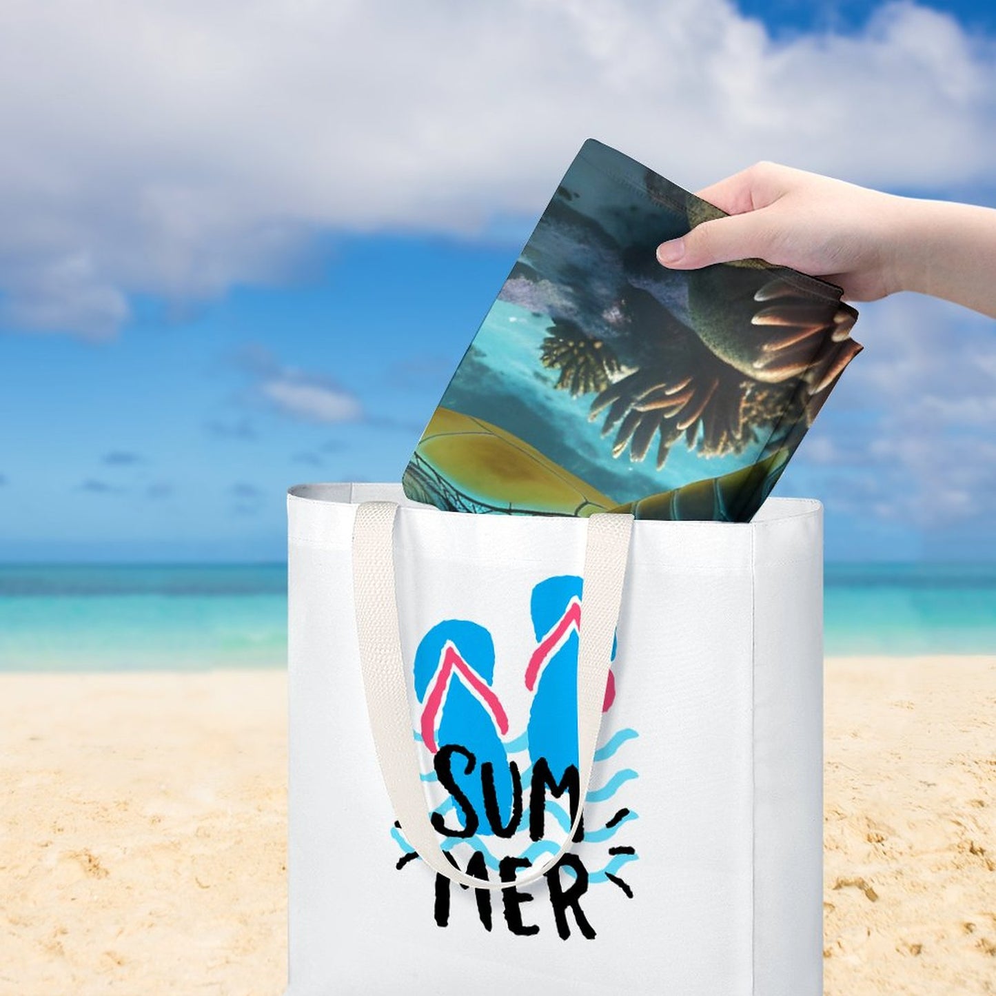 Beach Towel SolarLab_Sea_turtles_tropical_sea_island_sunlight_hyper-detail__f51f3df4-db17-400d-8a6f-7664e53448e9 Style One Size normal-online-PERSONAL DESIGN