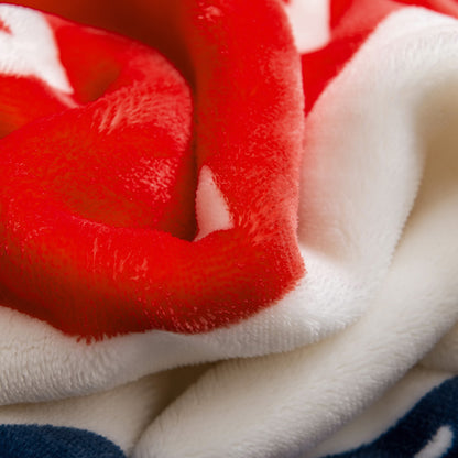 HK0302 Child Rectangle Blanket, Kid, Baby, Double thickened flannel, 16 Style FT