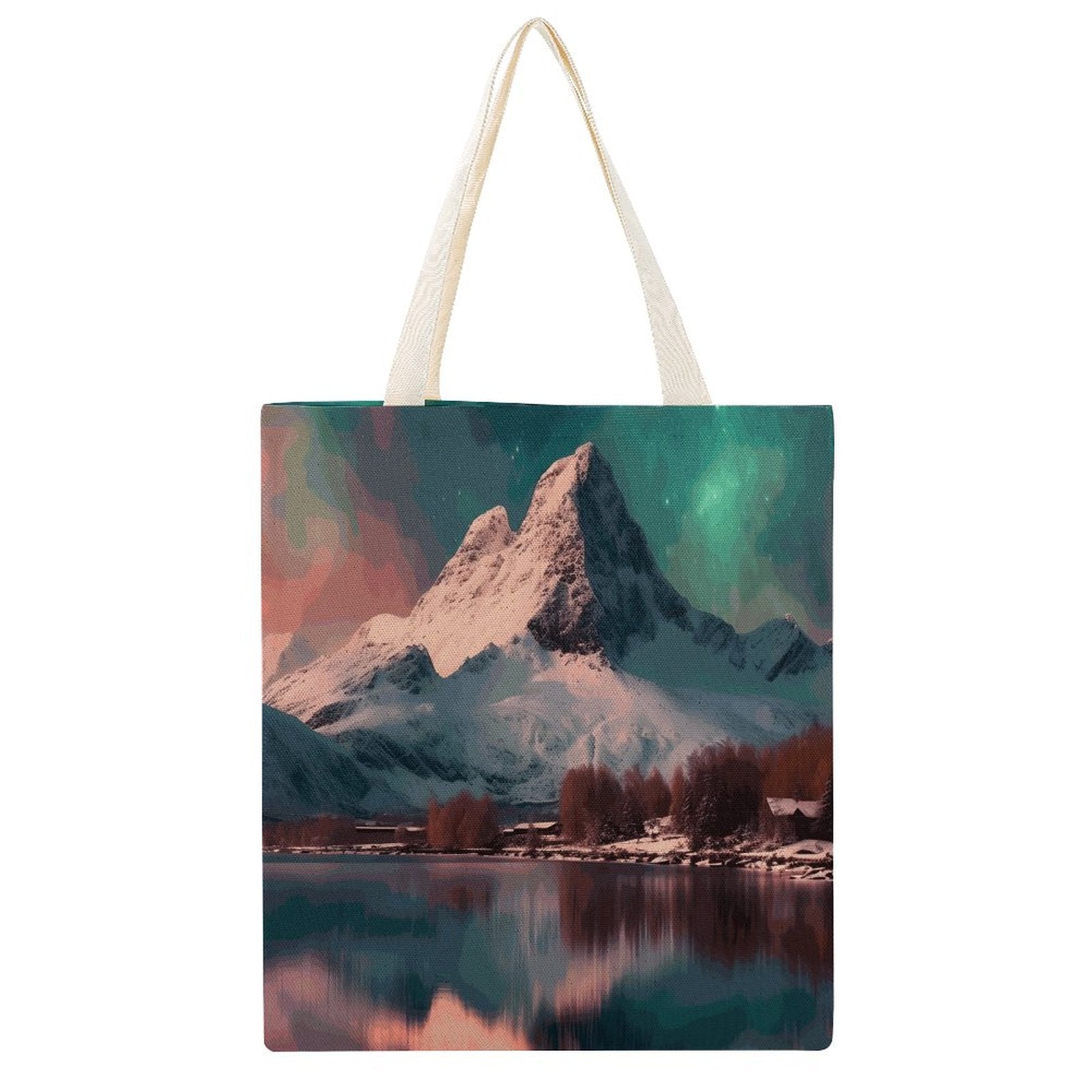 Canvas Tote Bag Double SolarLab_Norwegian_aurora_winter_mountains_forests_lake_hyper-d_02eaf923-bc93-48e1-828a-35b11ccc5bd9 Style-2 38×41cm normal-online-PERSONAL DESIGN