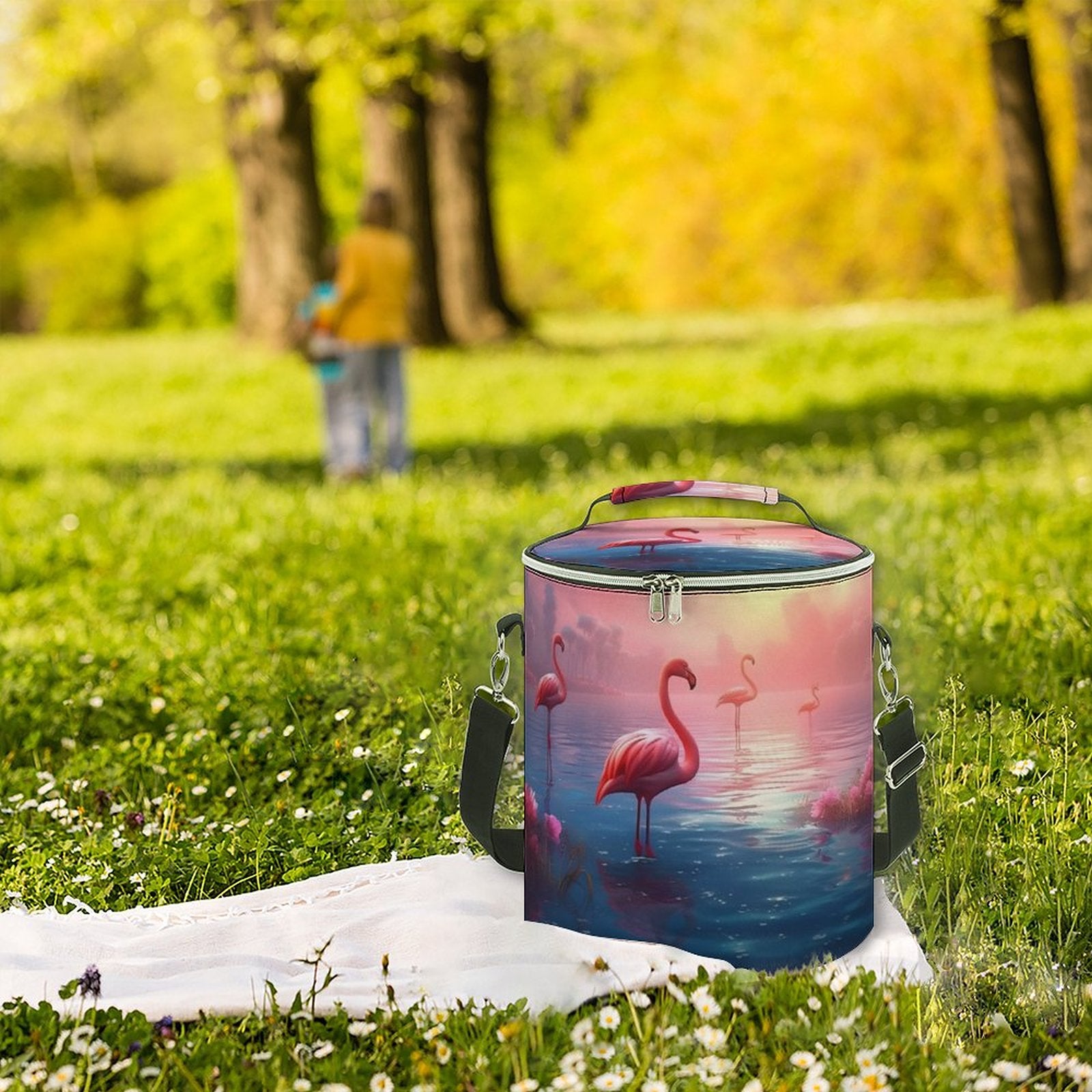 Camping Ice Pack Flamingos 008, One Size normal-online-PERSONAL DESIGN
