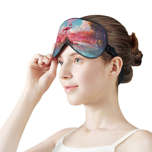 Sleep Mask Flamingos HSM01A003 normal-online-PERSONAL DESIGN