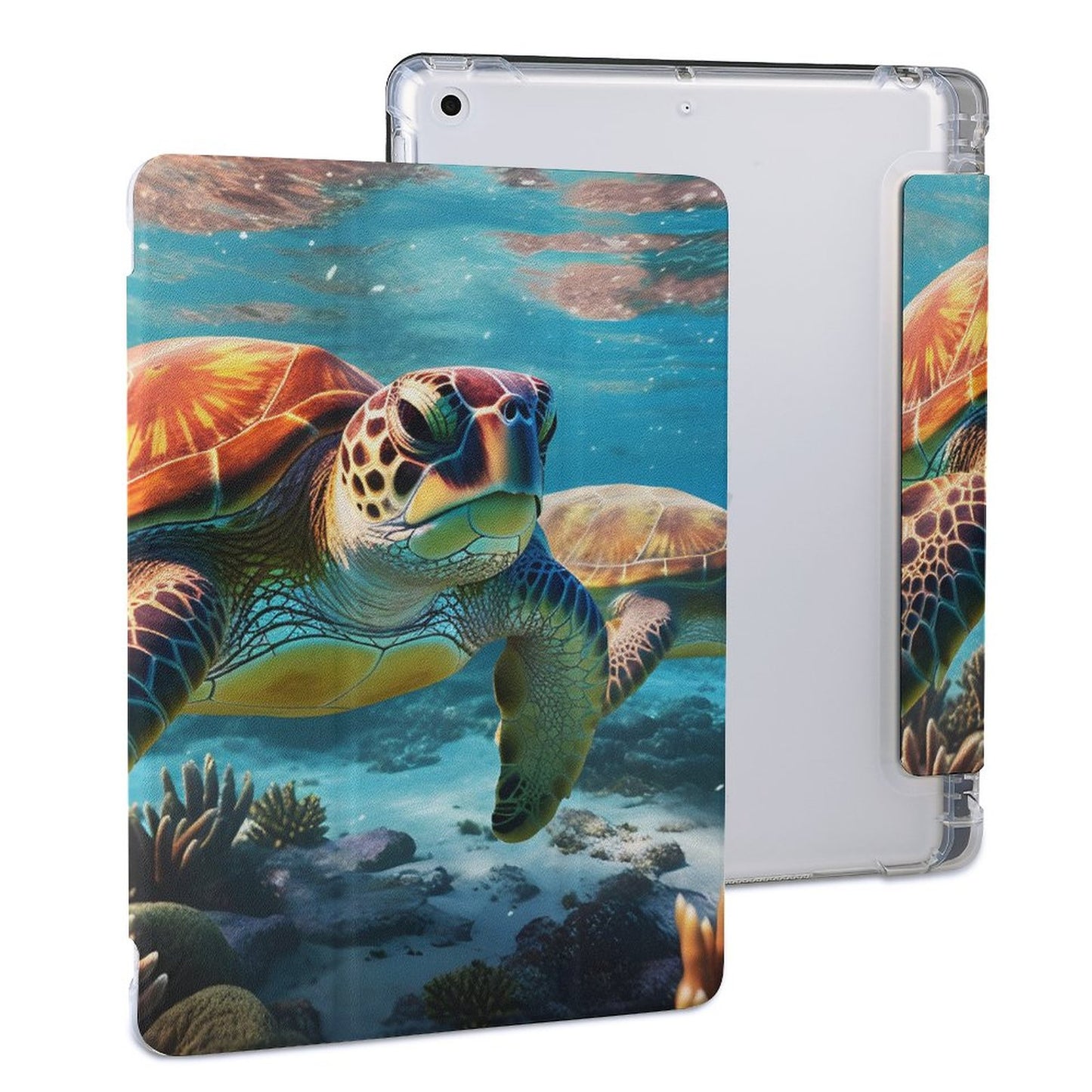 The Ipad Pen Slot Case SolarLab_Sea_turtles_tropical_sea_island_sunlight_hyper-detail__f51f3df4-db17-400d-8a6f-7664e53448e9 normal-online-PERSONAL DESIGN