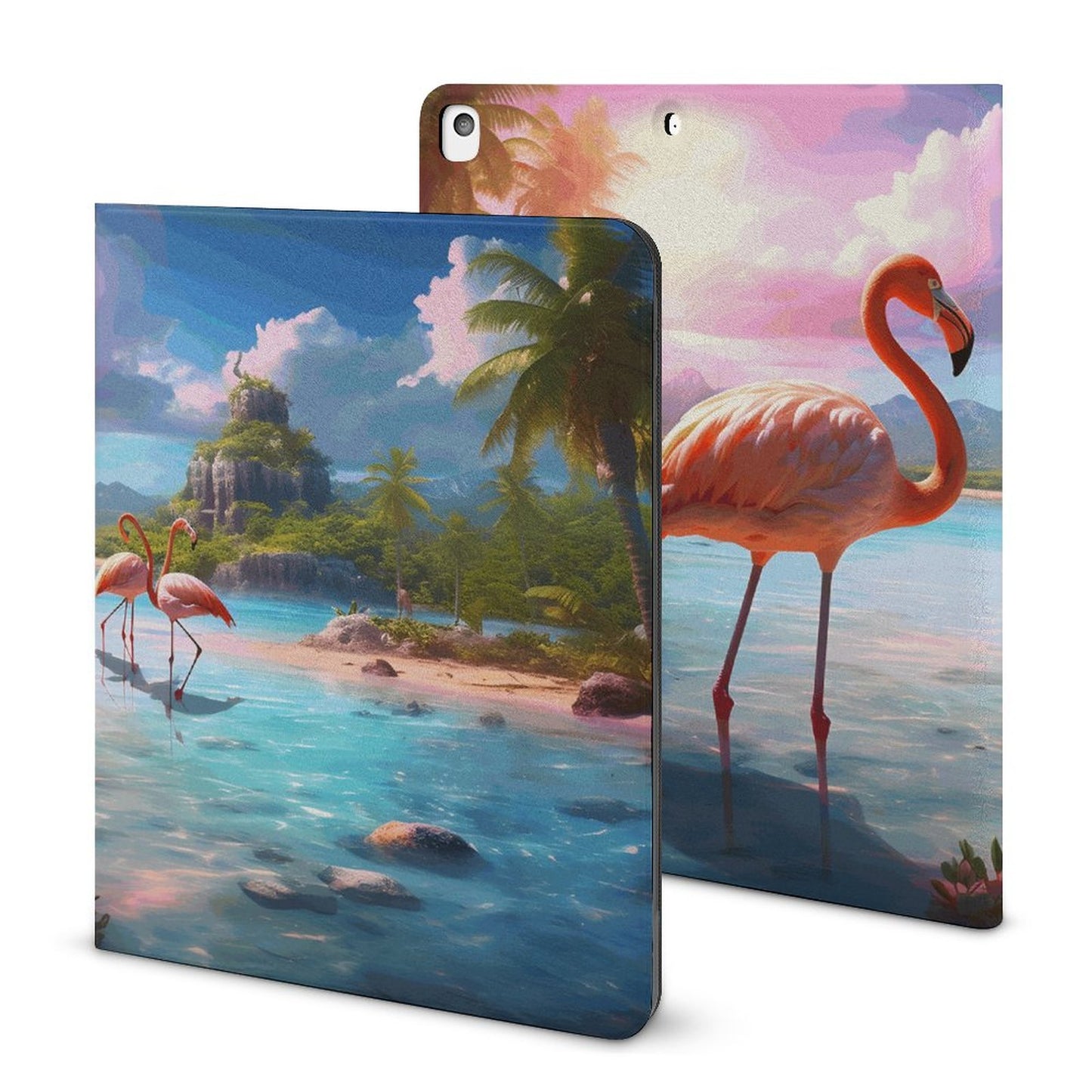The Ipad Pen Slot Case Flamingos_001 normal-online-PERSONAL DESIGN