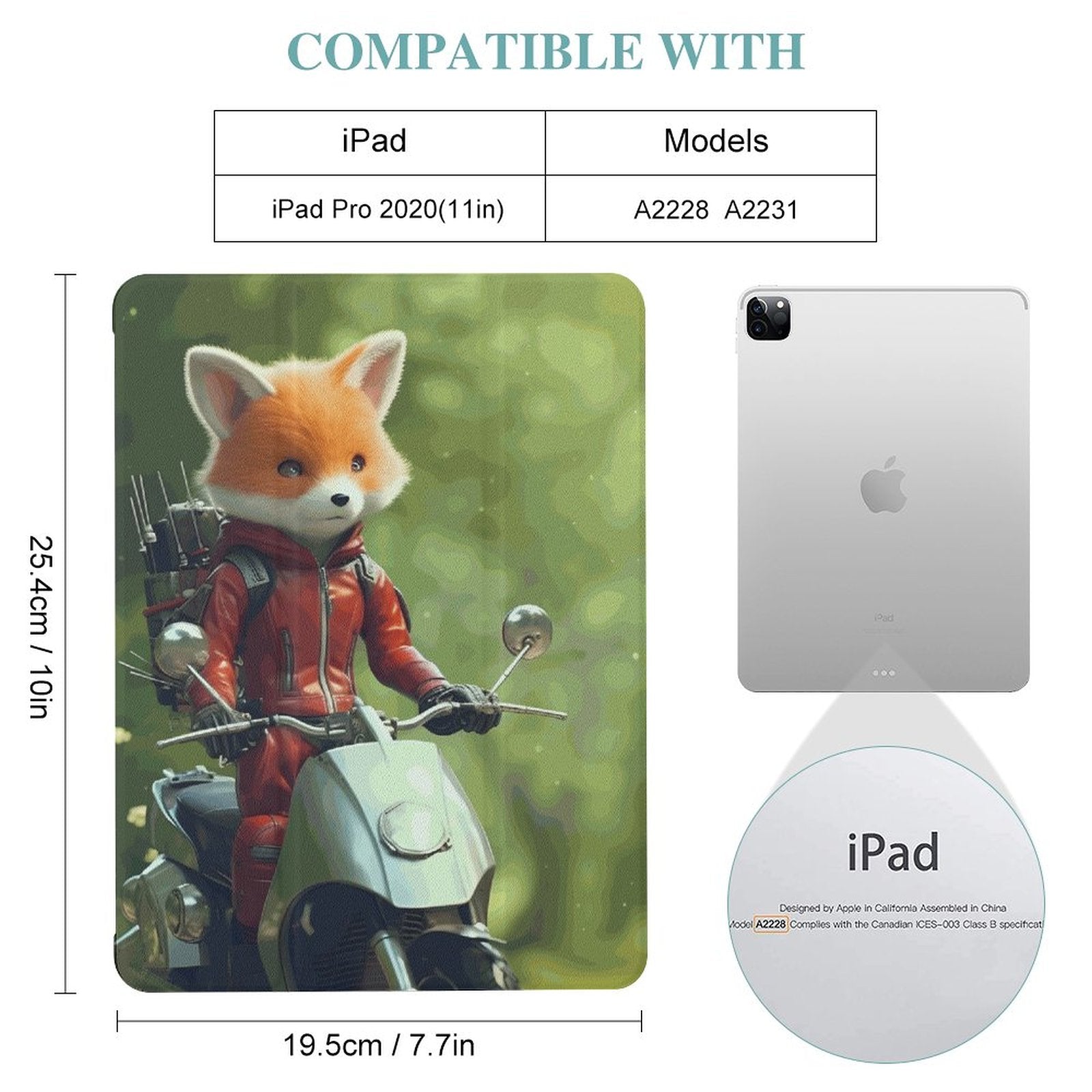 The Ipad Pen Slot Case Fox_002 normal-online-PERSONAL DESIGN
