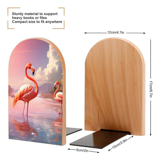 Bookends SolarLab_flamingos_tropical_sea_island_sunlight_fantasy_stock_i_4ce9691a-27a1-4390-8b29-492ab7bad5c9 Style-7 One Size normal-online-PERSONAL DESIGN
