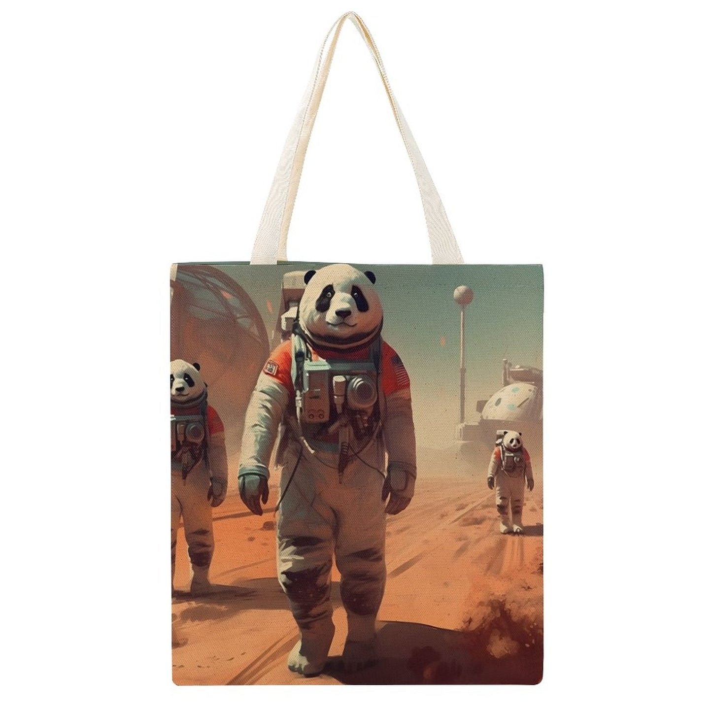 Canvas Tote Bag Double SolarLab_Pandas_astronaut_walk_on_the_Mars_starship_Cyberpunk_f_2cc9b61d-e23a-4714-b196-75907c177544 Style-20 38×41cm normal-online-PERSONAL DESIGN