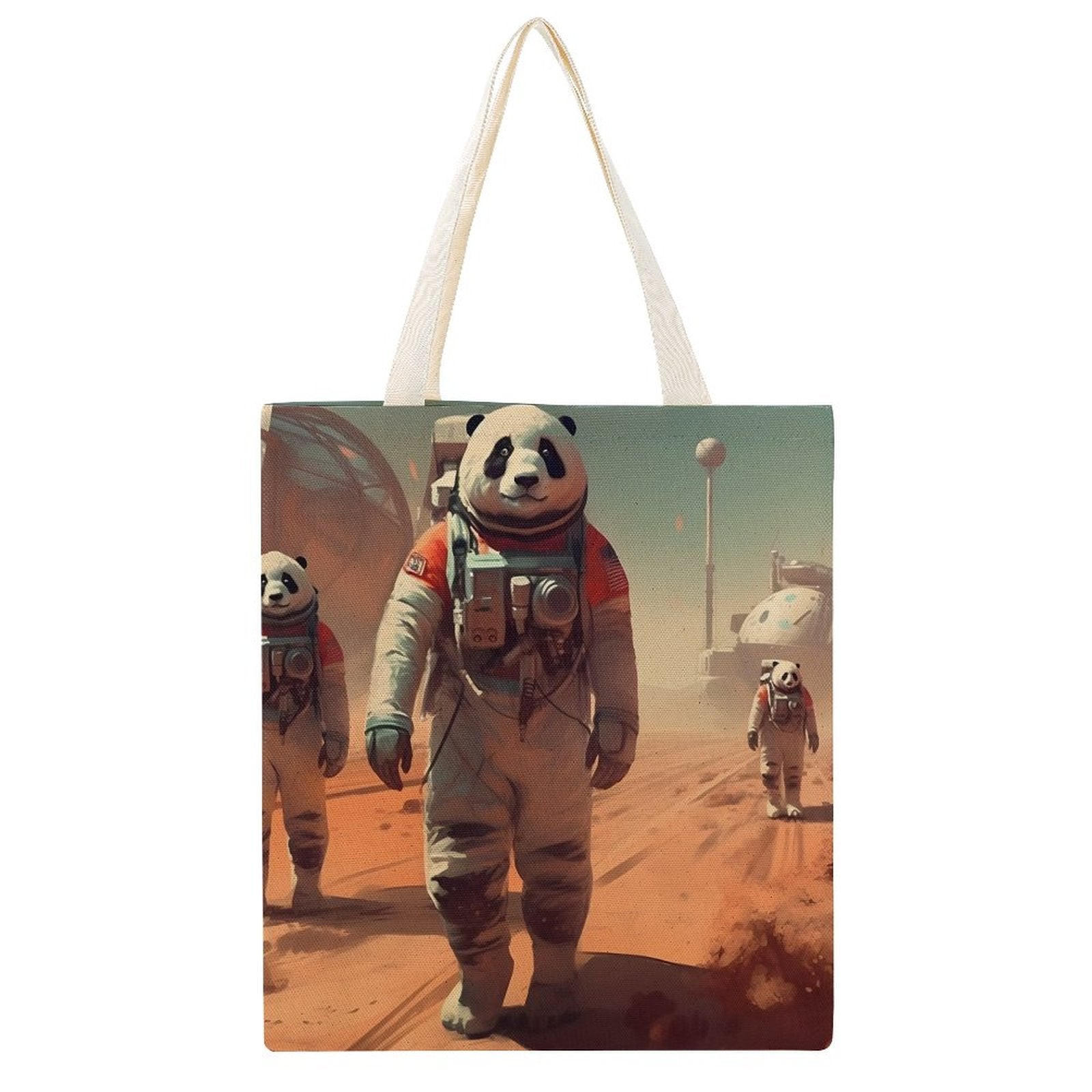 Canvas Tote Bag Double SolarLab_Pandas_astronaut_walk_on_the_Mars_starship_Cyberpunk_f_2cc9b61d-e23a-4714-b196-75907c177544 Style-20 38×41cm normal-online-PERSONAL DESIGN