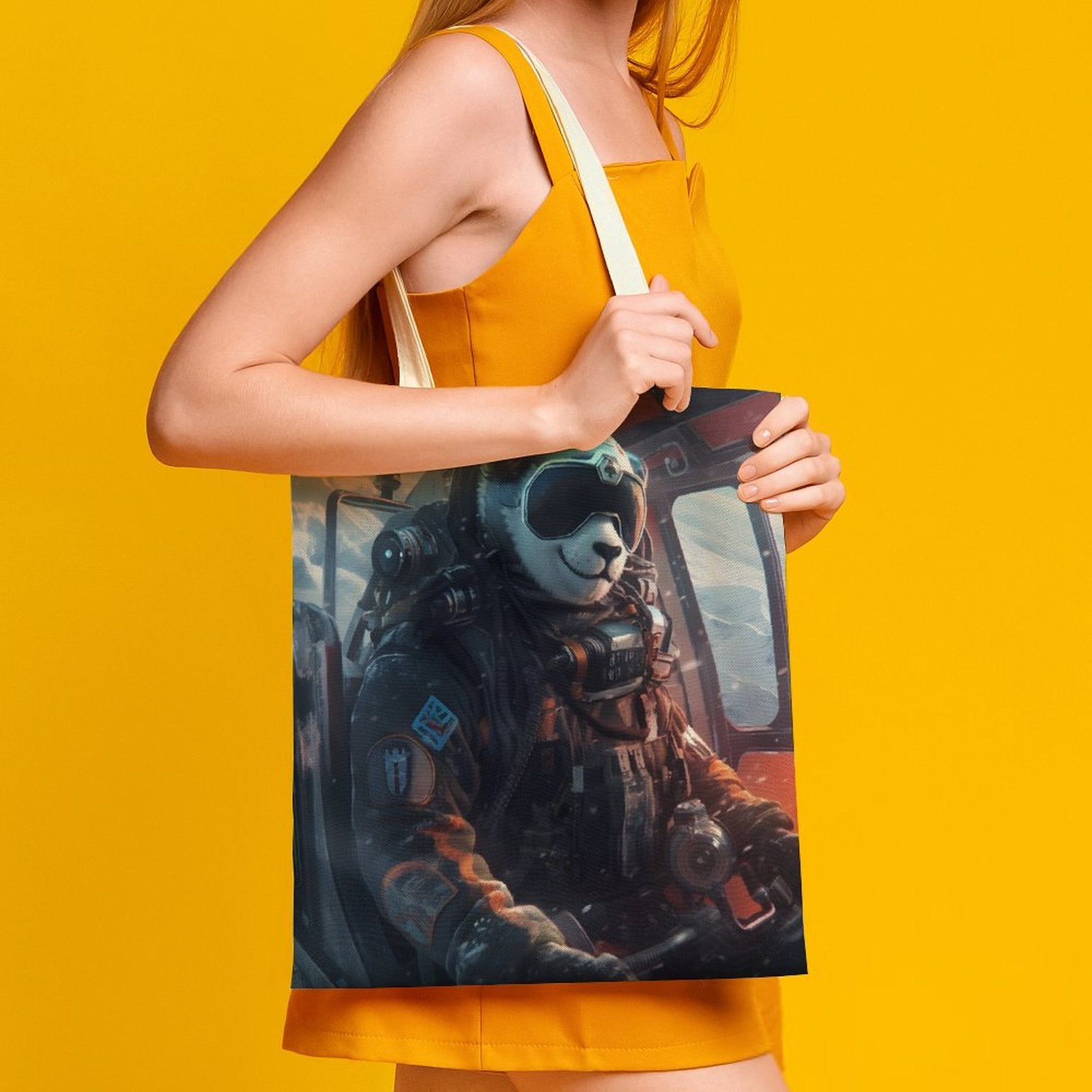 Canvas Tote Bag Double SolarLab_a_Panda_pilot_drive_a_helicopter_in_the_sky_on_snow_mo_7c52d825-1d27-443b-a9d1-f87548d85684 Style-15 38×41cm normal-online-PERSONAL DESIGN