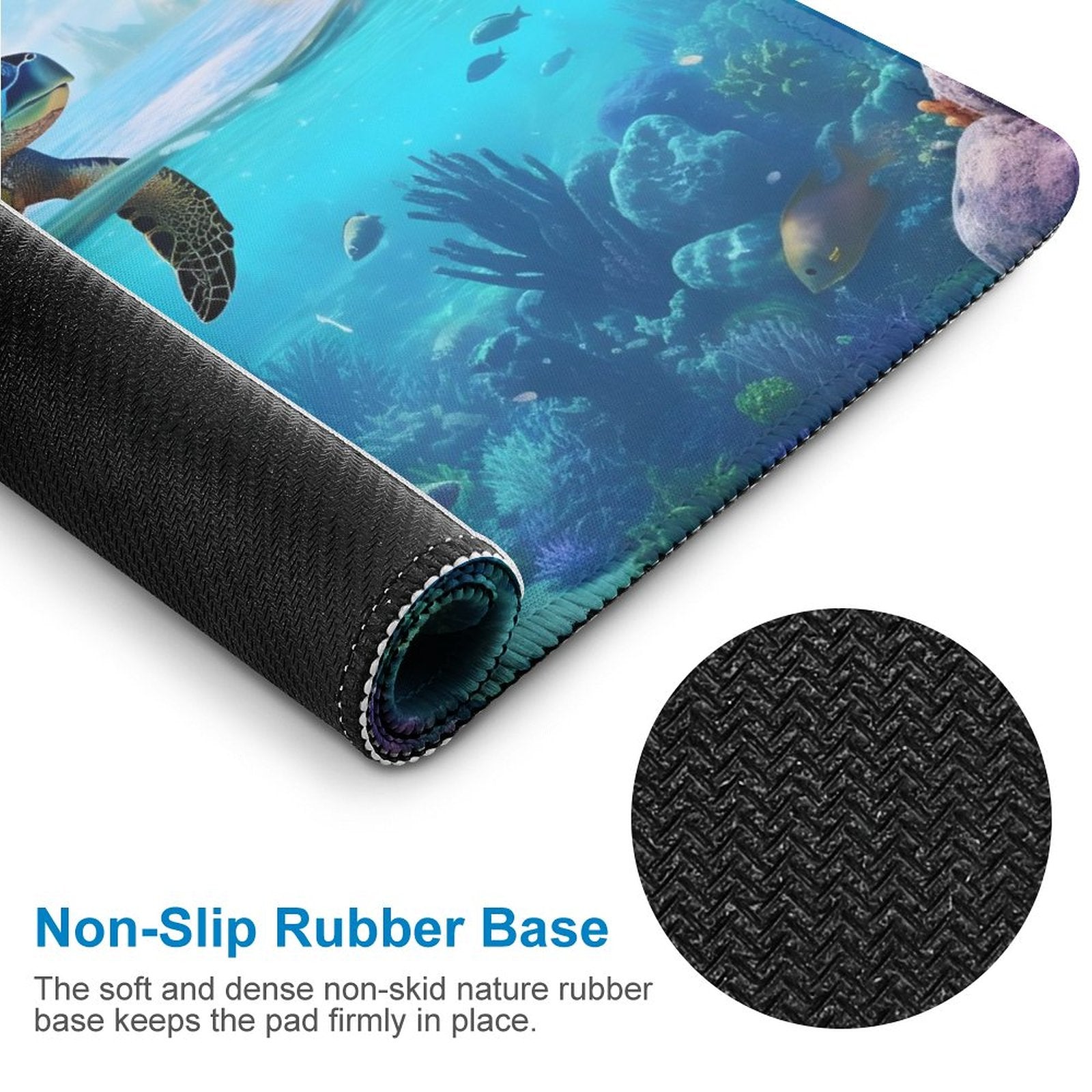 Mouse Pad SolarLab_Sea_turtles_tropical_sea_island_sunlight_hyper-detail__65df3ce3-5f7c-49b3-937e-af866806c8be normal-online-PERSONAL DESIGN