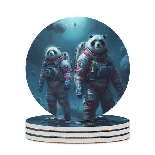 Ceramic Coasters (Round) SolarLab_Panda_astronauts_walk_on_the_moon__Cyberpunk_futuristi_e1ed713e-4ffb-4da3-b0c4-aaf2946e71b0 normal-online-PERSONAL DESIGN