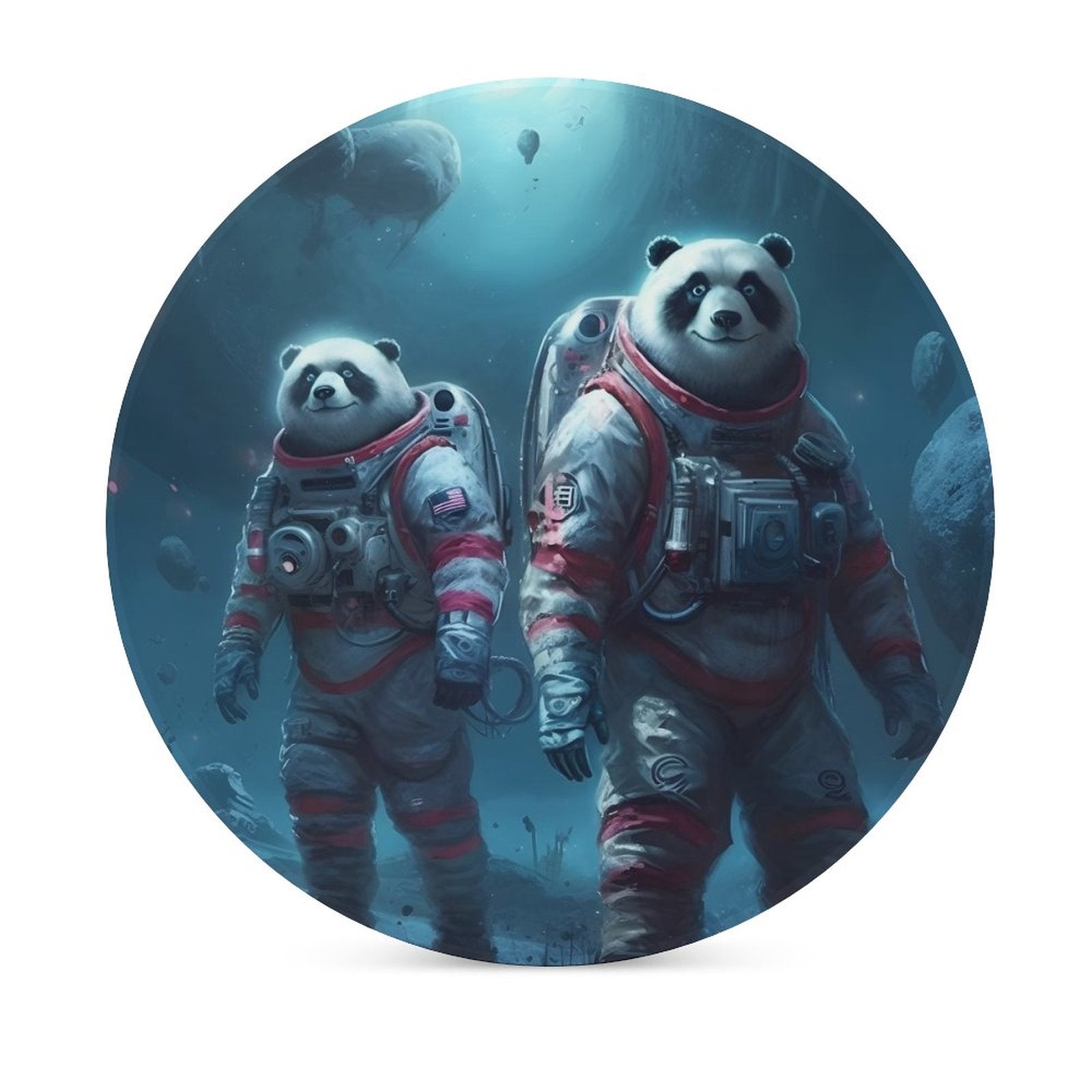 Ceramic Coasters (Round) SolarLab_Panda_astronauts_walk_on_the_moon__Cyberpunk_futuristi_e1ed713e-4ffb-4da3-b0c4-aaf2946e71b0 normal-online-PERSONAL DESIGN