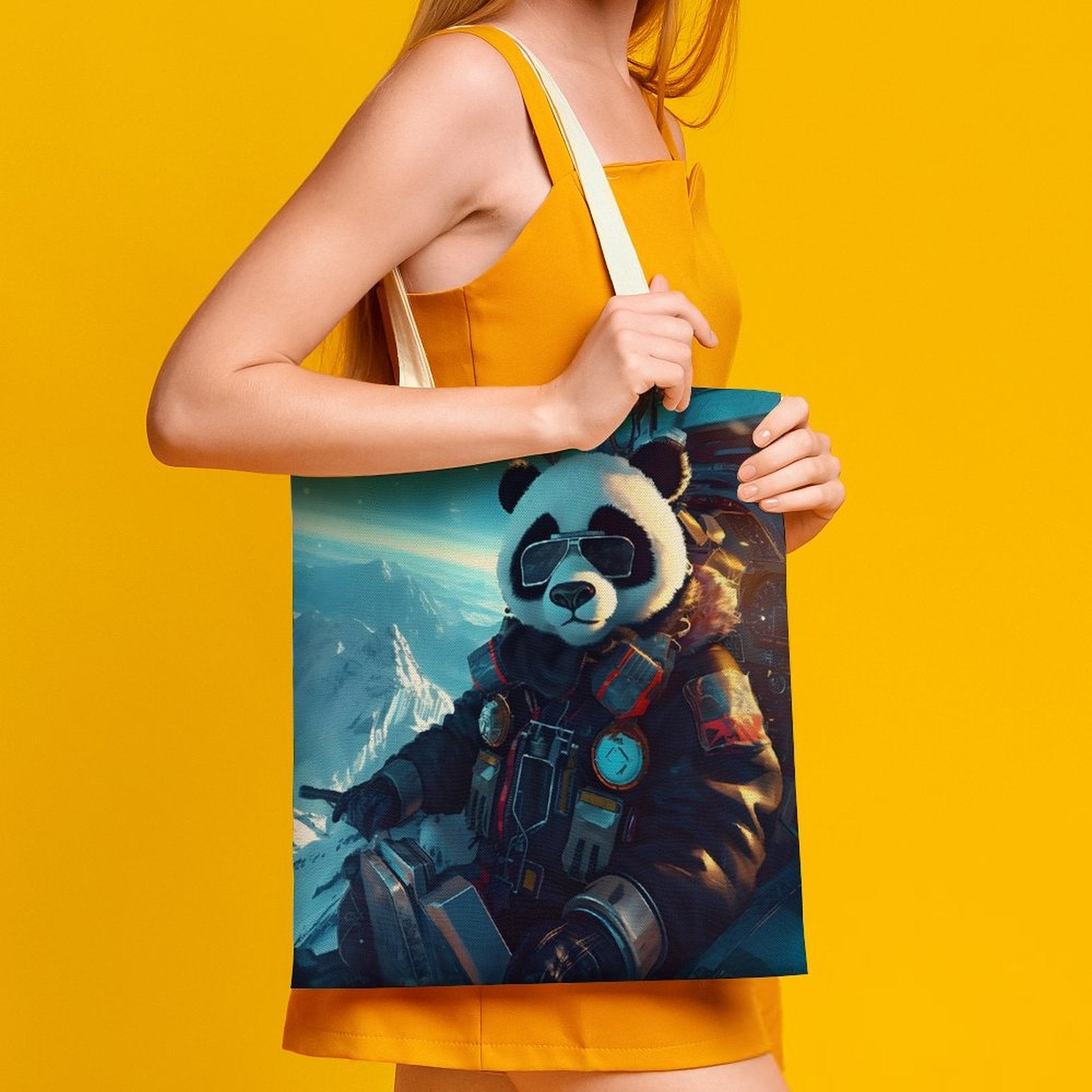 Canvas Tote Bag Double SolarLab_a_Panda_pilot_drive_a_helicopter_in_the_sky_on_snow_mo_8e640655-0f67-4173-93b1-8346e2bd7e2a Style-11 38×41cm normal-online-PERSONAL DESIGN