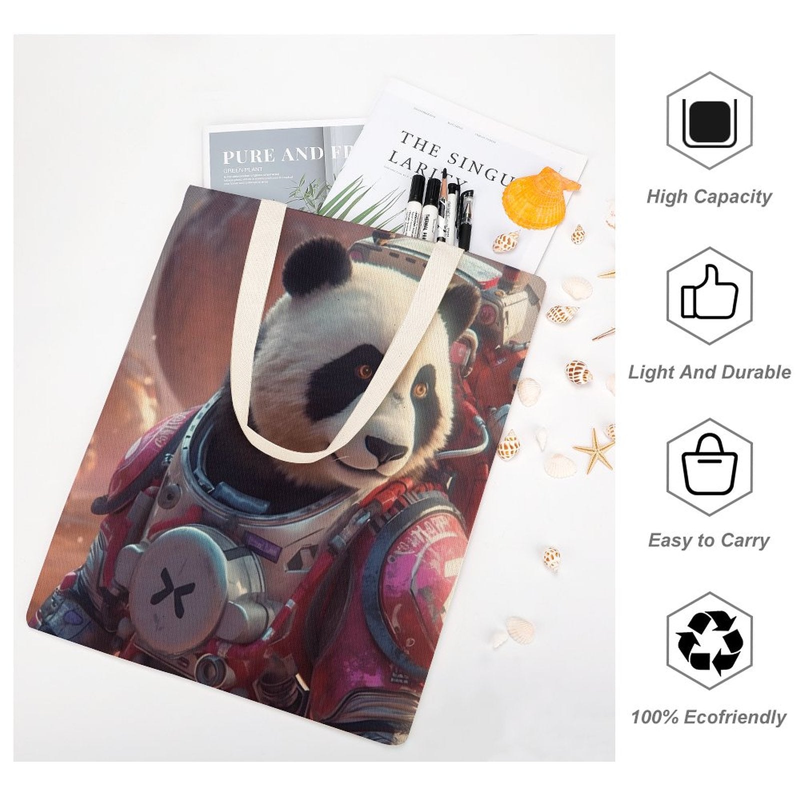 Canvas Tote Bag Double SolarLab_a_Panda_astronaut_walk_on_the_Mars_spaceship_sci-fi_pu_44cd361c-32e6-49e9-b2c6-7ab2577bb9f1 Style-38 38×41cm normal-online-PERSONAL DESIGN