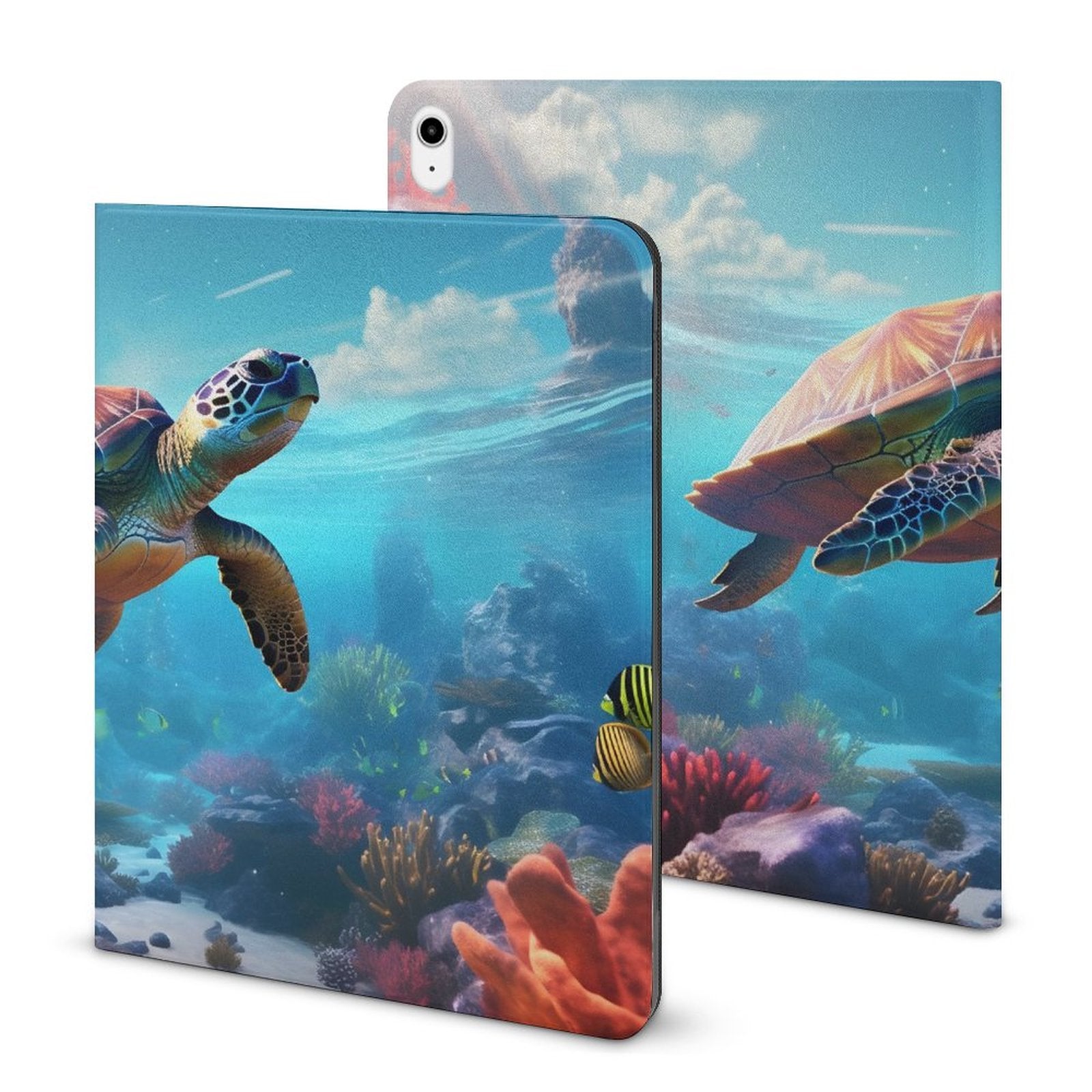 The Ipad Pen Slot Case SolarLab_Sea_turtles_tropical_sea_island_sunlight_fantasy_stock_a8e2acd4-f704-46d7-956a-d919666d76ff normal-online-PERSONAL DESIGN