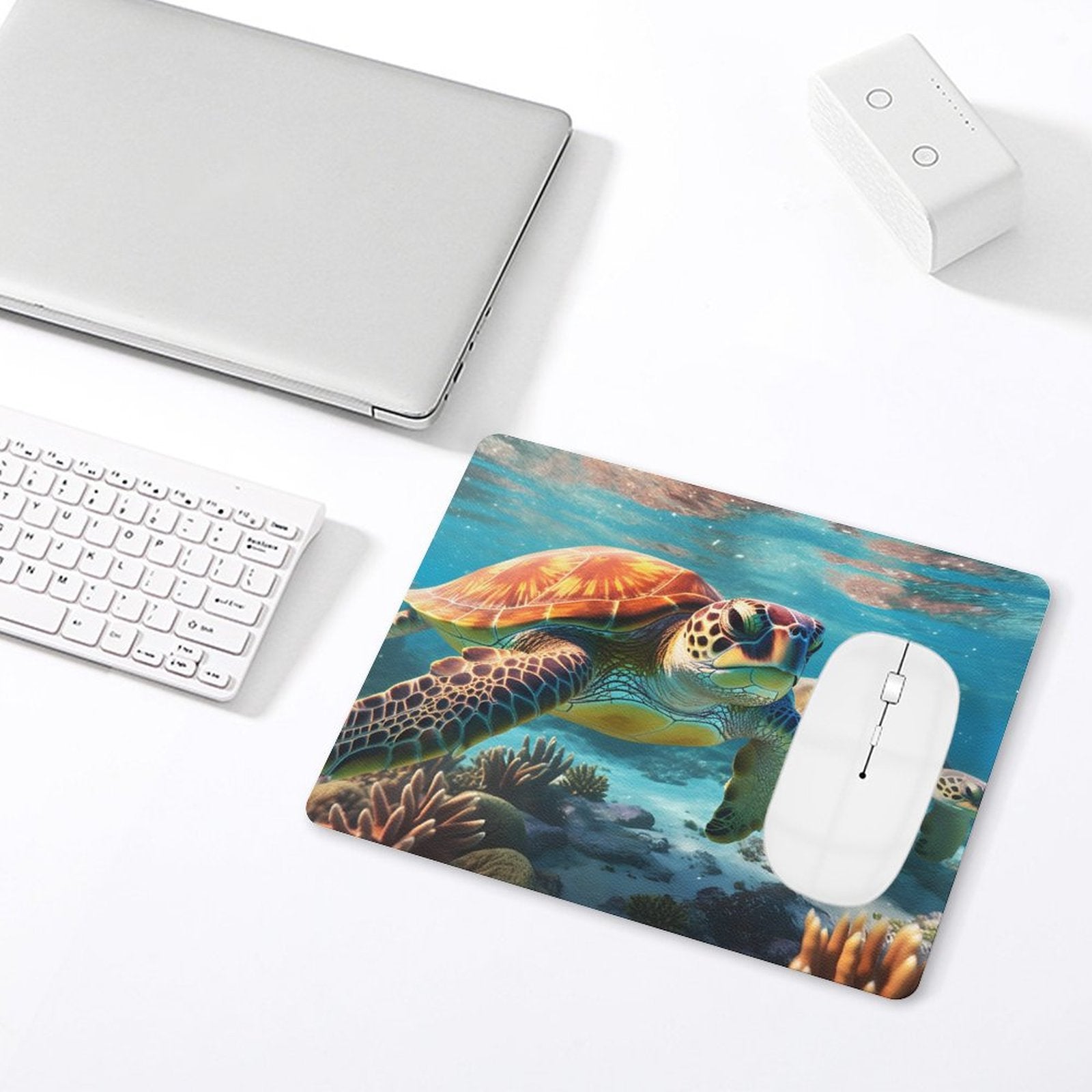 Leather Mouse Pad Sea Turtles, 1 Size, DA05B12 - iTopMax