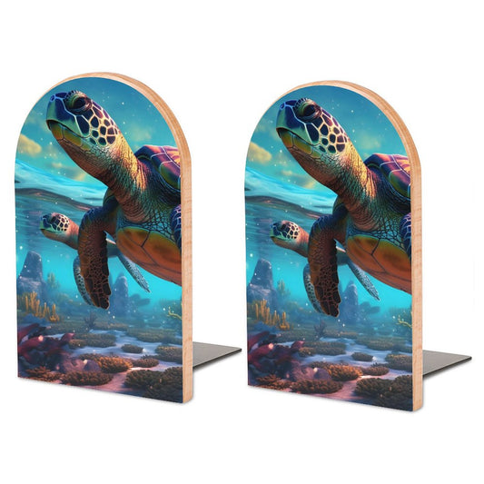 Bookends SolarLab_Sea_turtles_tropical_sea_island_sunlight_fantasy_art_d_8c17eb4f-0c33-48bc-80bd-25ce9d585c40 Style-16 One Size normal-online-PERSONAL DESIGN