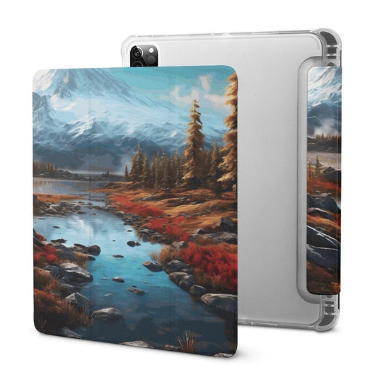 The Ipad Pen Slot Case SolarLab_Norwegian_aurora_autumn_mountains_forests_lake_hyper-d_e2aa2e52-6a16-40cc-b676-99c207efe850 normal-online-PERSONAL DESIGN
