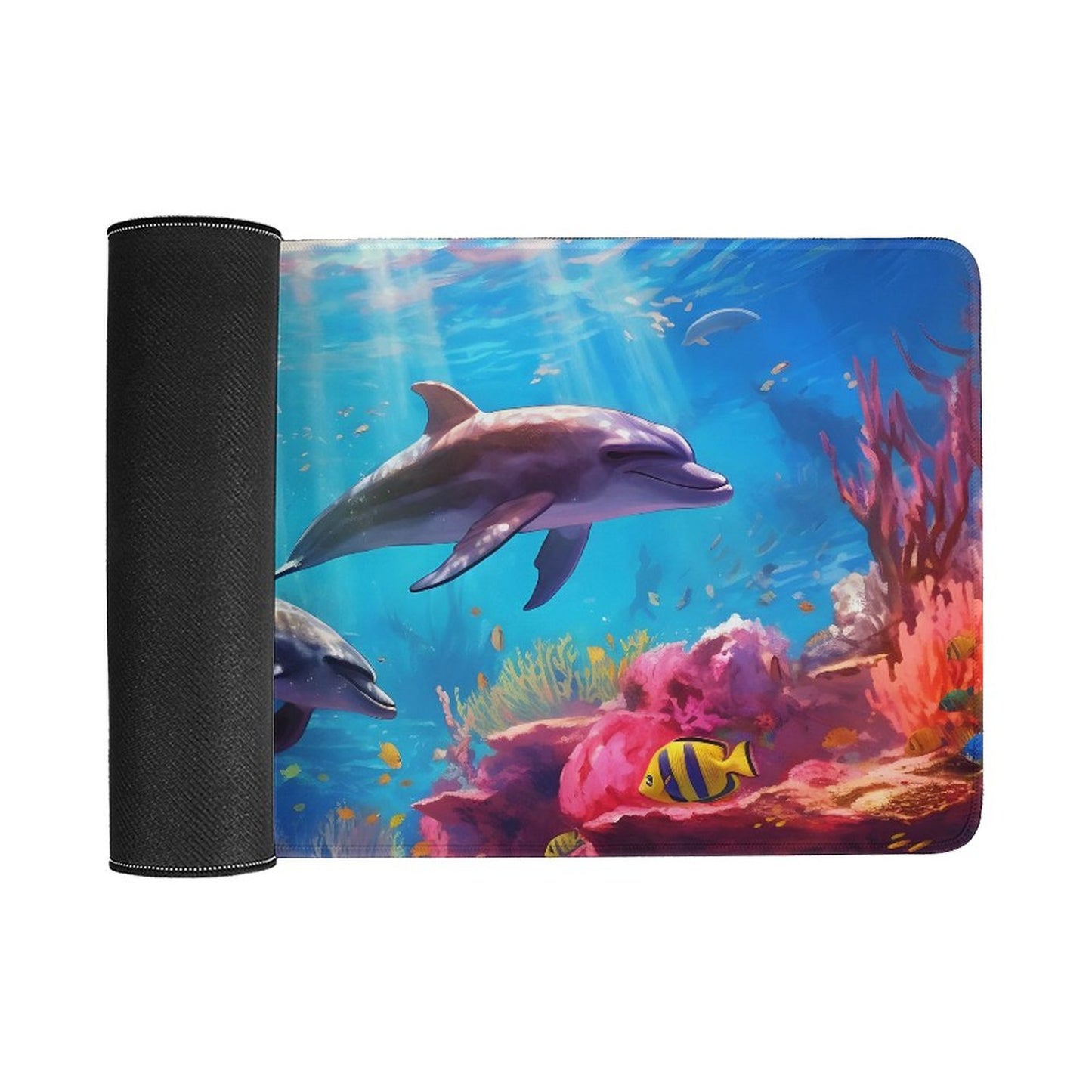 Desk Mat SolarLab_Dolphins_tropical_sea_hyper-detail_high_resolution_8k_655814c8-b7f8-4c4c-9763-de92d9ff2f5d_ normal-online-PERSONAL DESIGN
