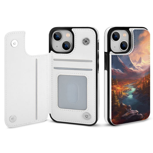 Mobile Phone Case for Apple IPhone 14 SolarLab_Norwegian_aurora_autumn_mountains_forestshyper-detail__c916b784-da0c-41a1-b3ad-0addfdd7b88e normal-online-PERSONAL DESIGN