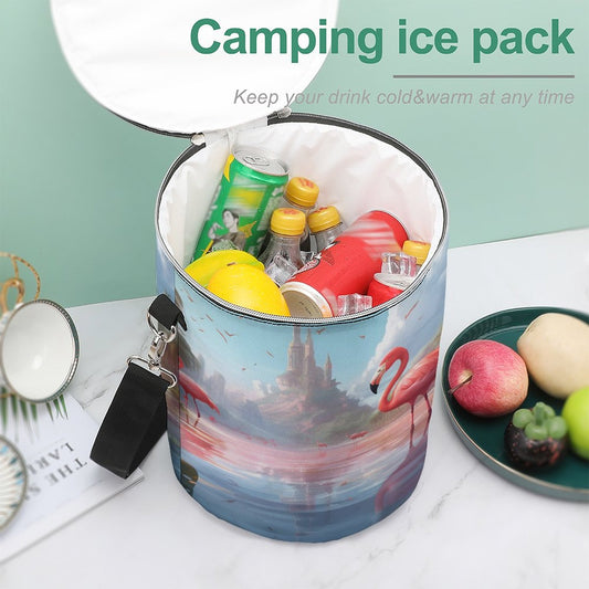 Camping Ice Pack Flamingos 009, One Size normal-online-PERSONAL DESIGN