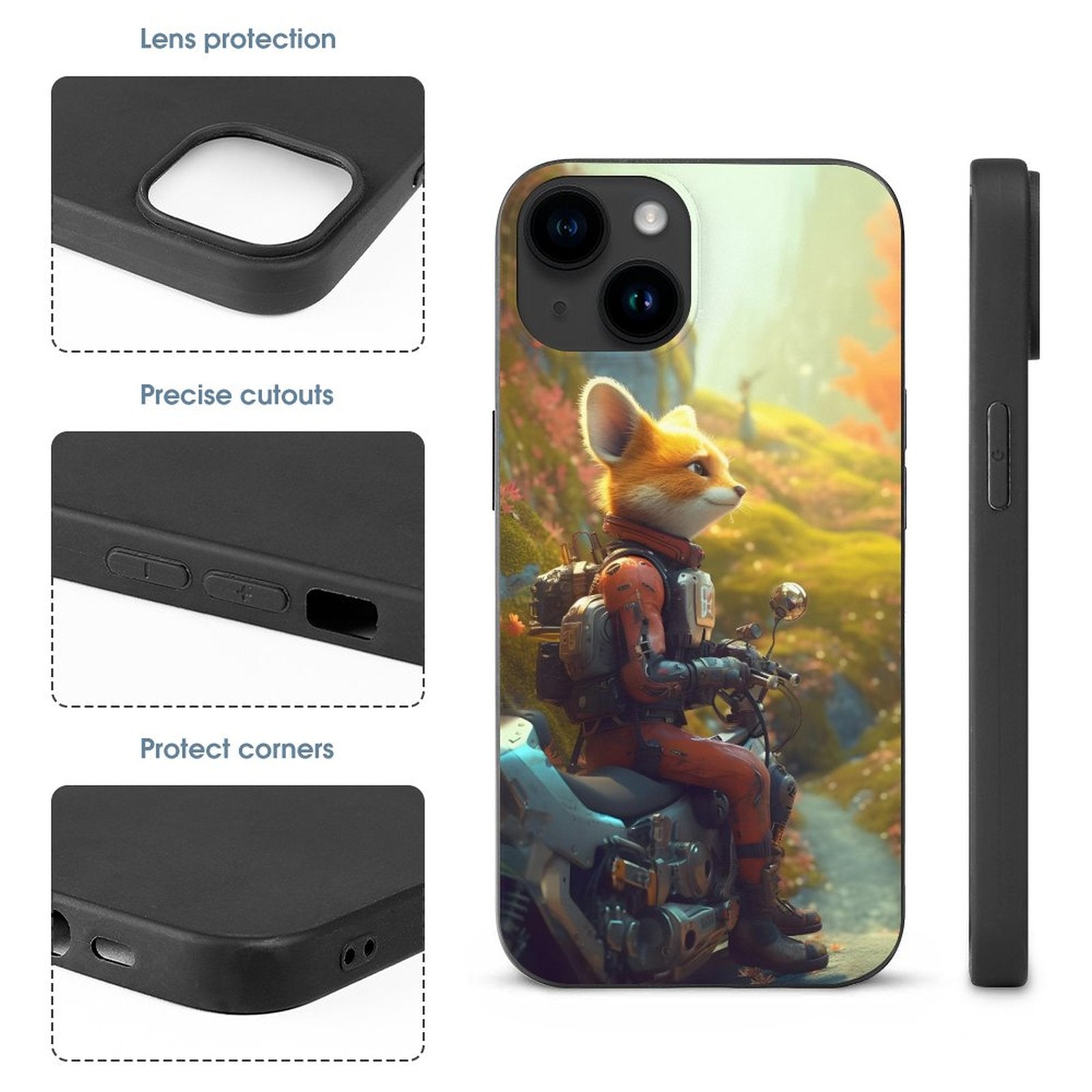 Case for IPhone 15 Series Fox_005 normal-online-PERSONAL DESIGN