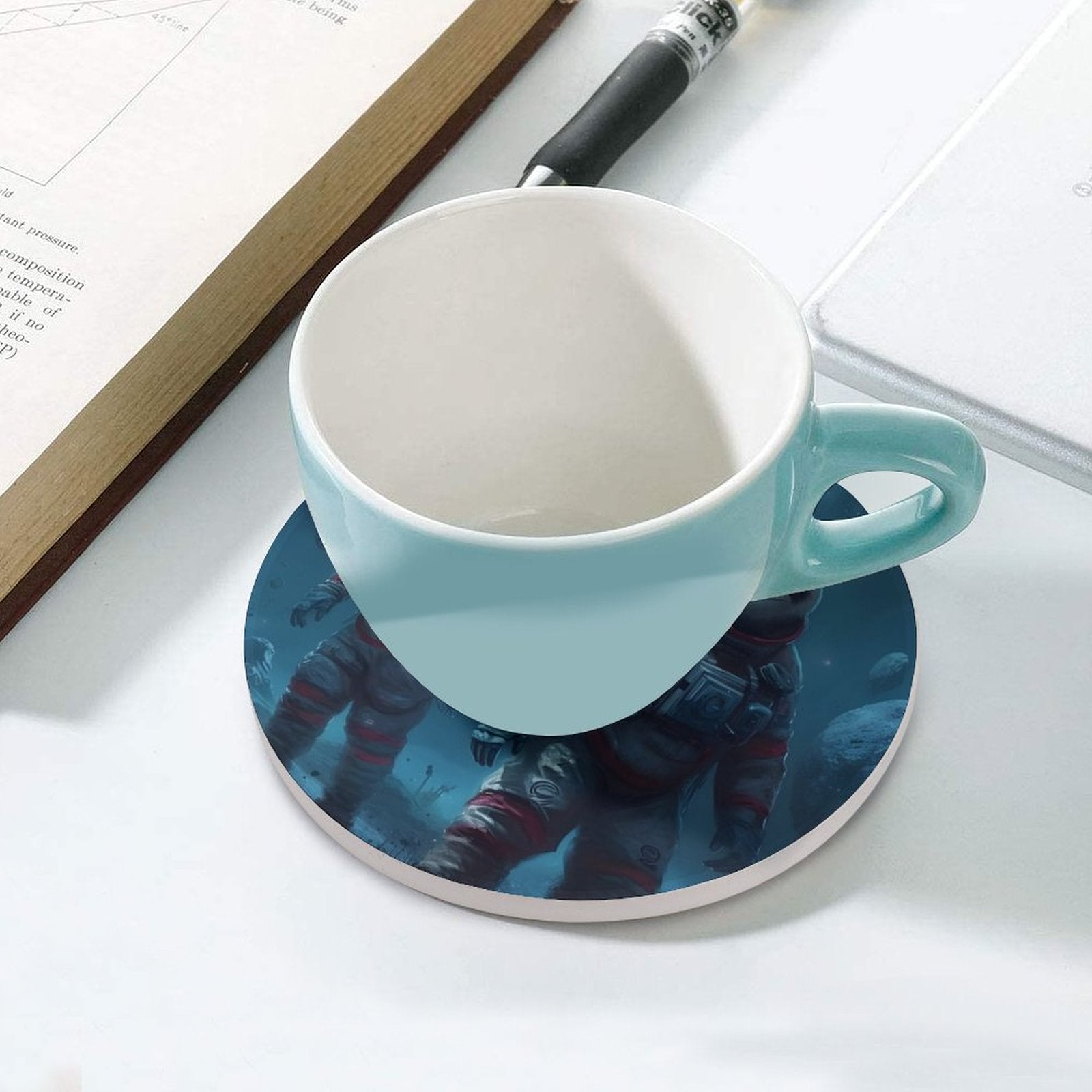 Ceramic Coasters (Round) SolarLab_Panda_astronauts_walk_on_the_moon__Cyberpunk_futuristi_e1ed713e-4ffb-4da3-b0c4-aaf2946e71b0 normal-online-PERSONAL DESIGN