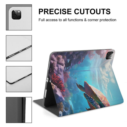 The Ipad Pen Slot Case SolarLab_Sea_turtles_tropical_sea_island_sunlight_fantasy_stock_a8e2acd4-f704-46d7-956a-d919666d76ff normal-online-PERSONAL DESIGN