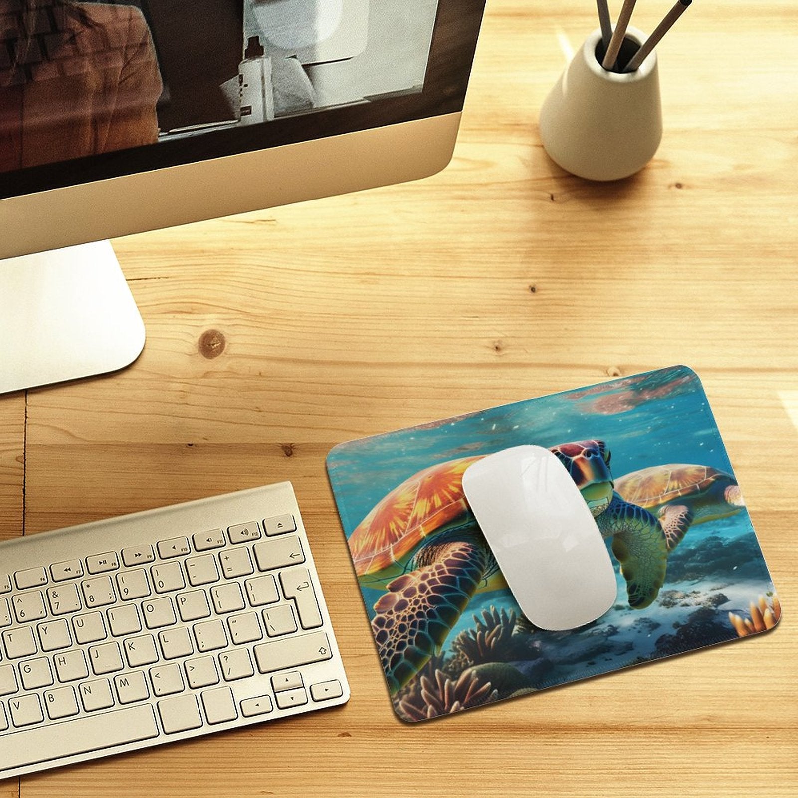 Mouse Pad SolarLab_Sea_turtles_tropical_sea_island_sunlight_hyper-detail__f51f3df4-db17-400d-8a6f-7664e53448e9 normal-online-PERSONAL DESIGN