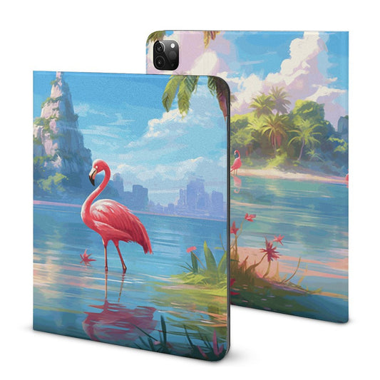 The Ipad Pen Slot Case Flamingos_002 normal-online-PERSONAL DESIGN
