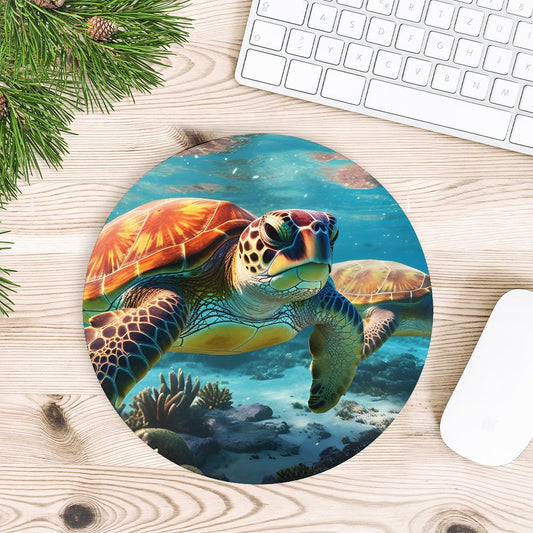Mouse Pad SolarLab_Sea_turtles_tropical_sea_island_sunlight_hyper-detail__f51f3df4-db17-400d-8a6f-7664e53448e9 Style-13 20*20cm normal-online-PERSONAL DESIGN