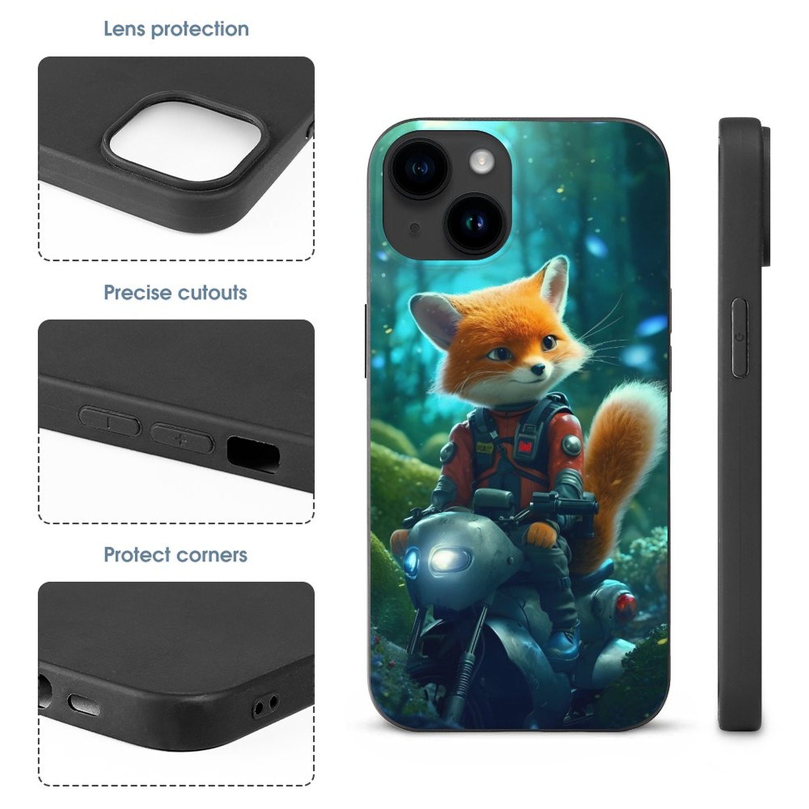 Case for IPhone 15 Series Fox_012 normal-online-PERSONAL DESIGN