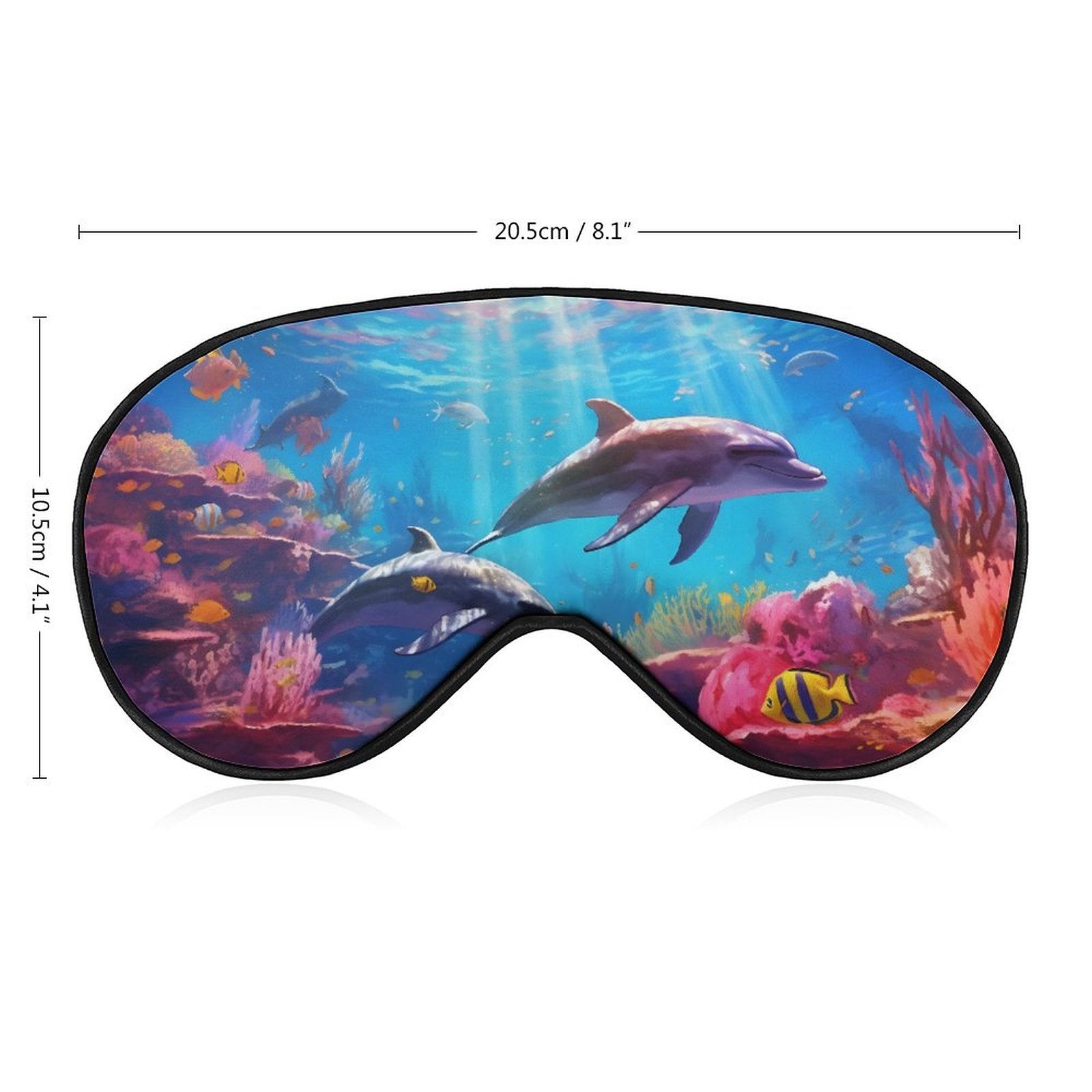 Sleep Mask Dolphins HSM01B001 normal-online-PERSONAL DESIGN