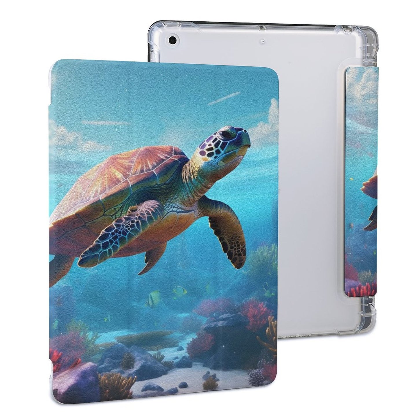 The Ipad Pen Slot Case SolarLab_Sea_turtles_tropical_sea_island_sunlight_fantasy_stock_a8e2acd4-f704-46d7-956a-d919666d76ff normal-online-PERSONAL DESIGN
