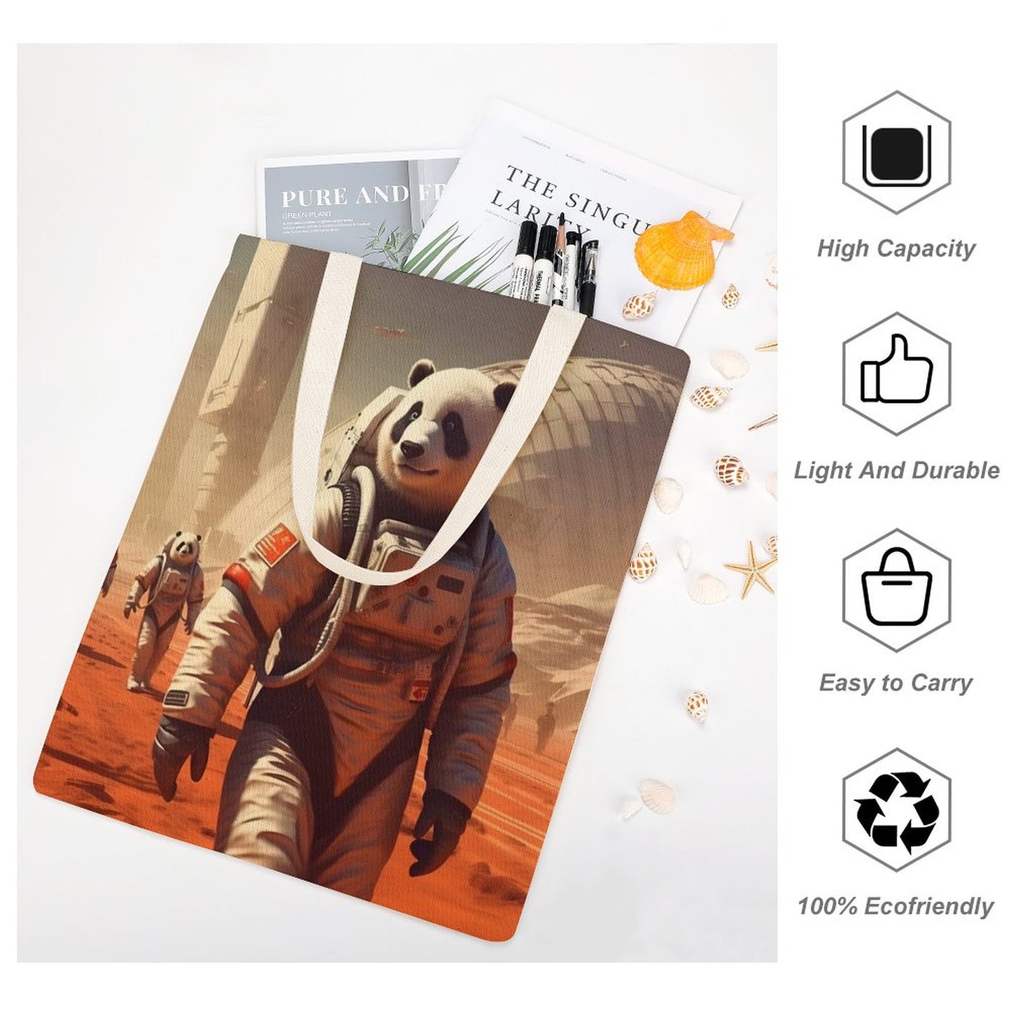 Canvas Tote Bag Double SolarLab_Pandas_astronaut_walk_on_the_Mars_starship_Cyberpunk_f_54a1f0e3-58cf-429e-ac81-c608447d471a Style-21 38×41cm normal-online-PERSONAL DESIGN