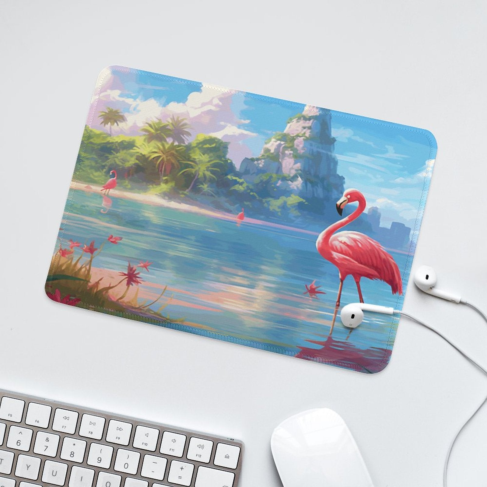 Mouse Pad Flamingos_002 normal-online-PERSONAL DESIGN
