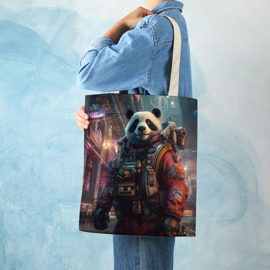 Canvas Tote Bag Double SolarLab_a_Panda_astronaut_walk_on_the_space_rocket_Cyberpunk_f_7ebe1c4d-9ec7-4909-bd5d-cab48a4a3fa7 Style-26 38×41cm normal-online-PERSONAL DESIGN