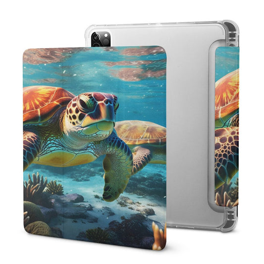 The Ipad Pen Slot Case SolarLab_Sea_turtles_tropical_sea_island_sunlight_hyper-detail__f51f3df4-db17-400d-8a6f-7664e53448e9 normal-online-PERSONAL DESIGN