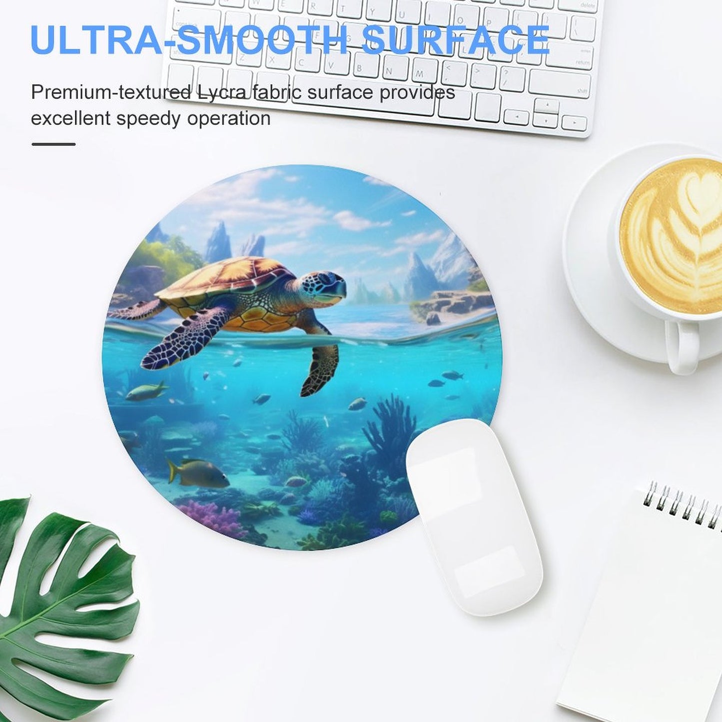 Mouse Pad SolarLab_Sea_turtles_tropical_sea_island_sunlight_hyper-detail__65df3ce3-5f7c-49b3-937e-af866806c8be Style-14 20*20cm normal-online-PERSONAL DESIGN