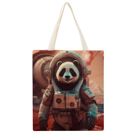 Canvas Tote Bag Double SolarLab_a_Panda_astronaut_walk_on_the_Mars_starship_Cyberpunk__817d9ed4-a444-4a2e-9755-363c1bf53d11 Style-31 38×41cm normal-online-PERSONAL DESIGN
