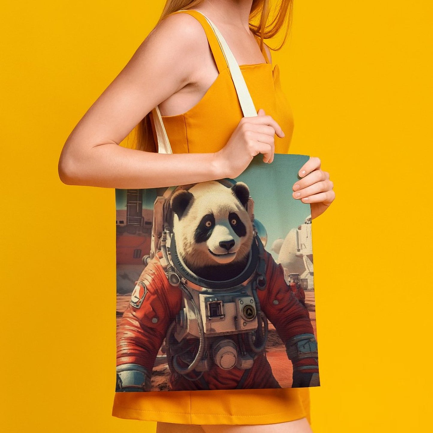 Canvas Tote Bag Double SolarLab_a_Panda_astronaut_walk_on_the_Mars_spaceship_sci-fi_pu_793a70ab-82ca-4501-88c6-6cc9c3220406 Style-34 38×41cm normal-online-PERSONAL DESIGN