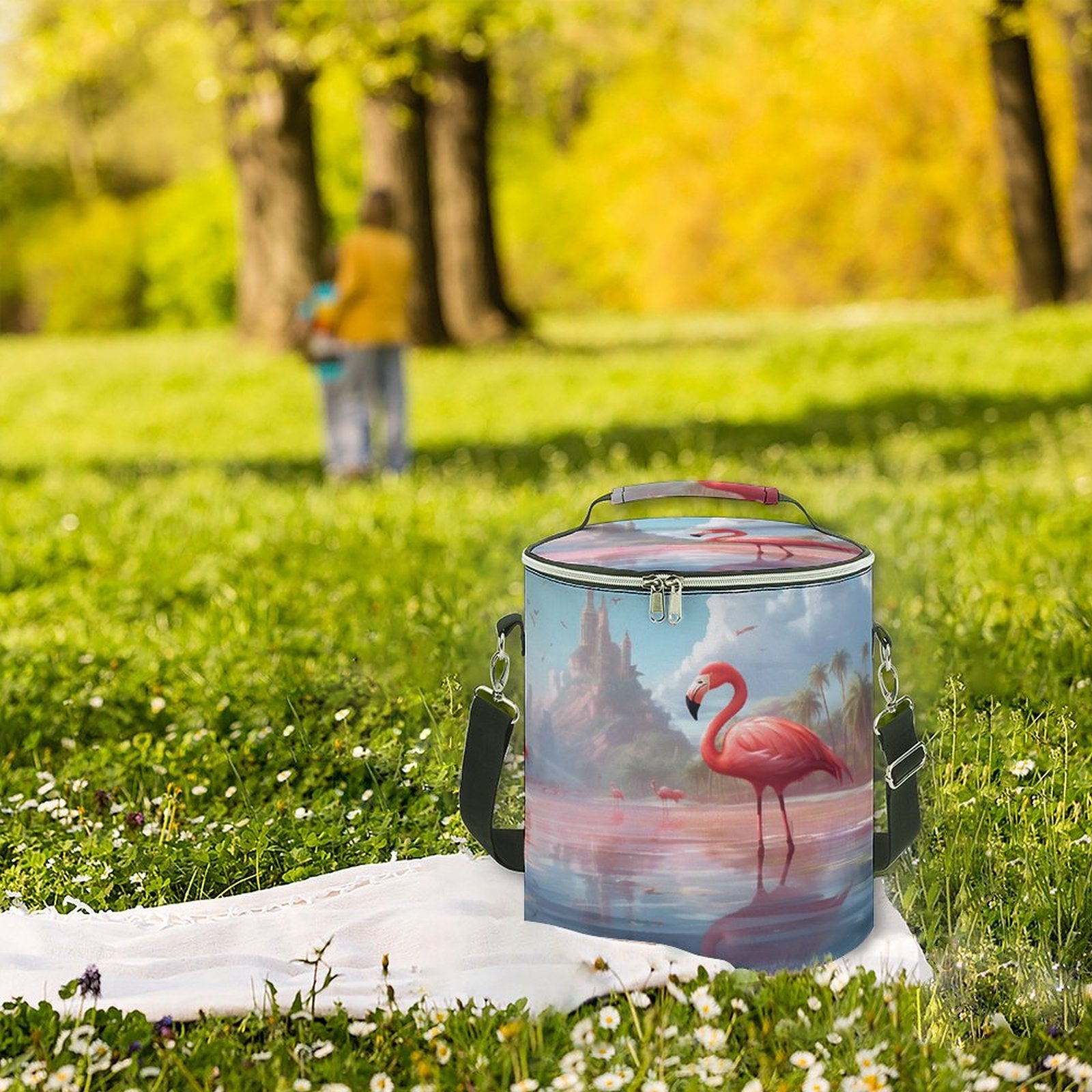 Camping Ice Pack Flamingos 009, One Size normal-online-PERSONAL DESIGN