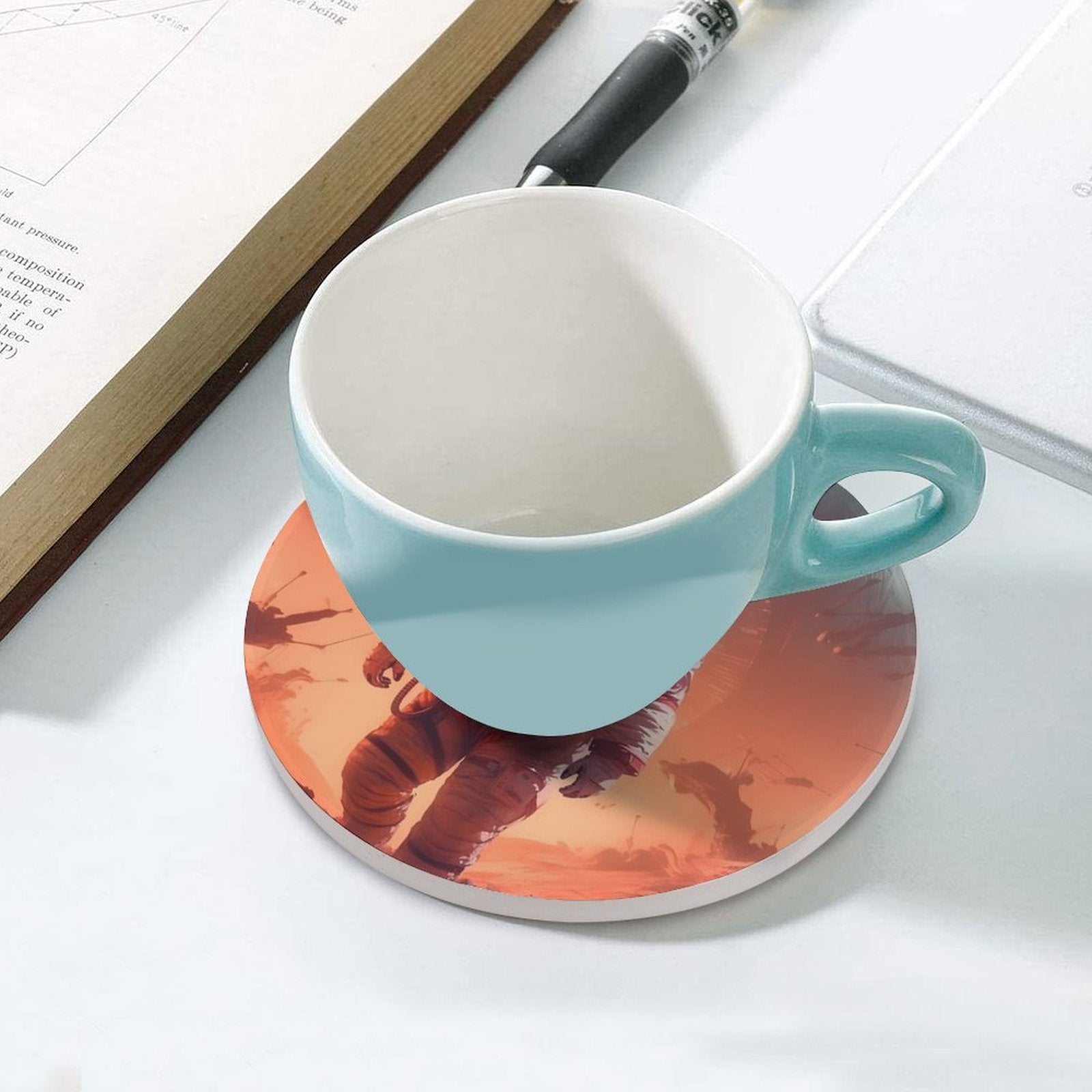Ceramic Coasters (Round) SolarLab_a_Panda_astronaut_walk_on_the_Mars_spaceship_Cyberpunk_68b4d70b-912c-4a5b-b14c-5ba05107d5dc normal-online-PERSONAL DESIGN