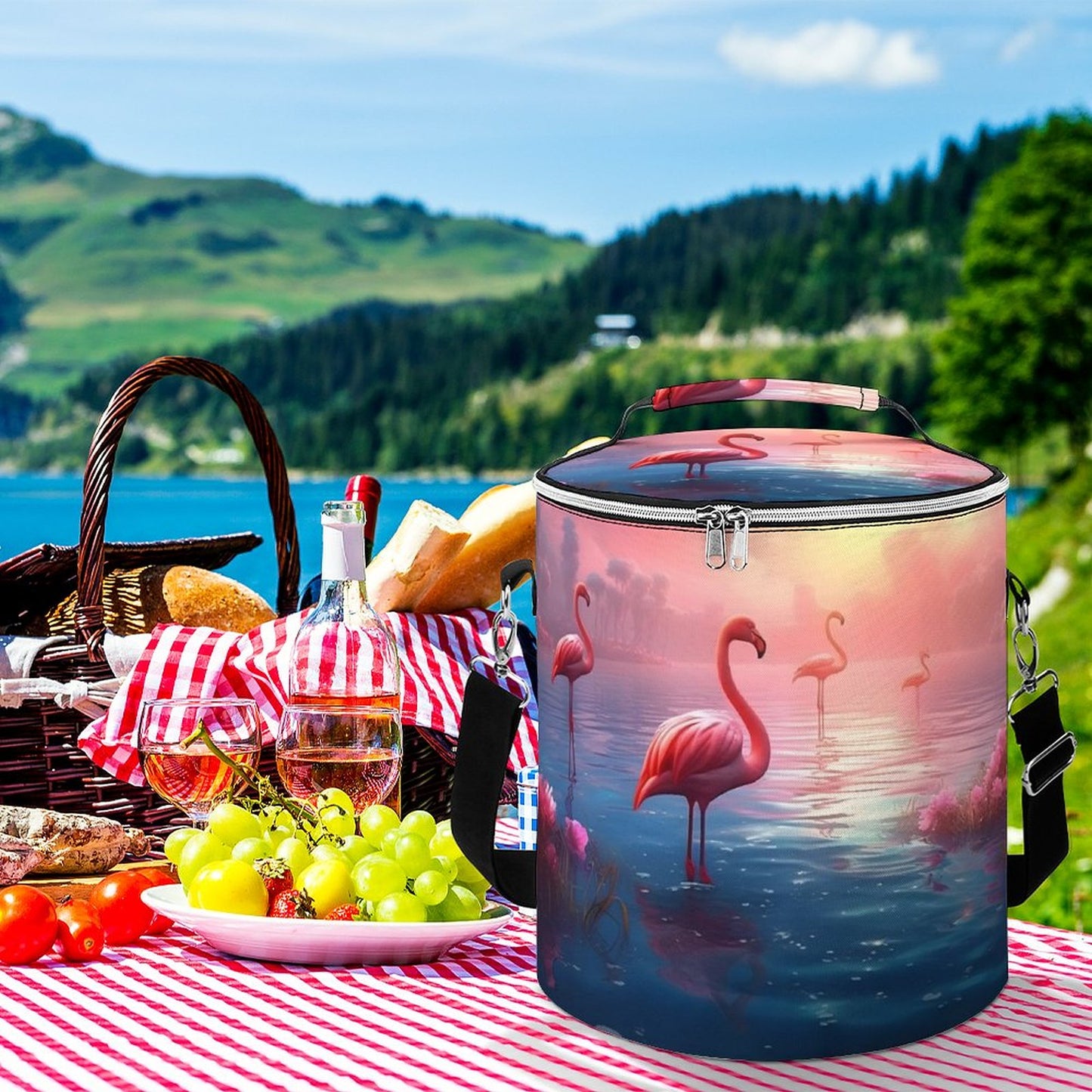 Camping Ice Pack Flamingos 008, One Size normal-online-PERSONAL DESIGN