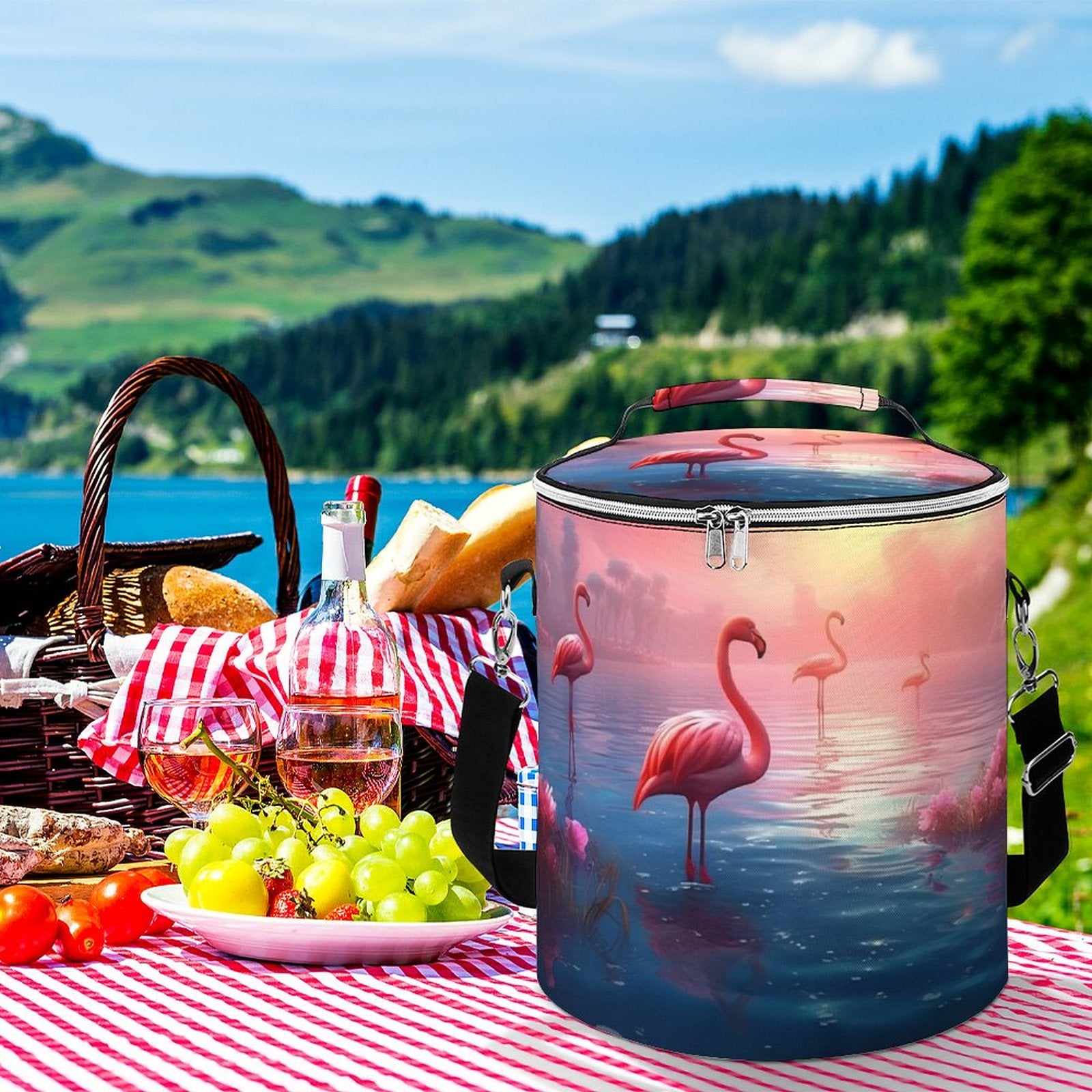 Camping Ice Pack Flamingos 008, One Size normal-online-PERSONAL DESIGN