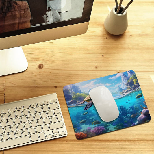 Leather Mouse Pad Sea Turtles, 1 Size, DA05B13 - iTopMax