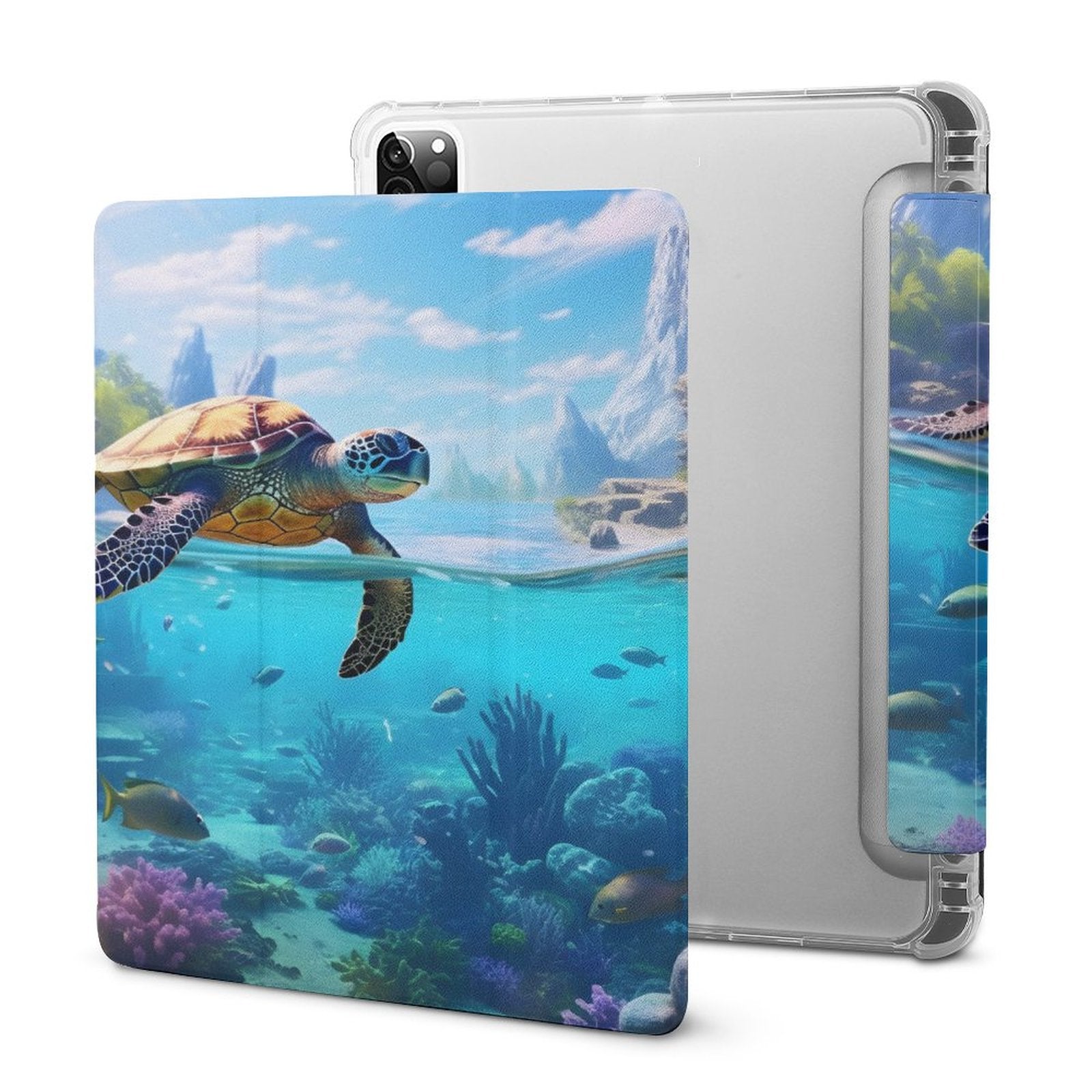 The Ipad Pen Slot Case SolarLab_Sea_turtles_tropical_sea_island_sunlight_hyper-detail__65df3ce3-5f7c-49b3-937e-af866806c8be normal-online-PERSONAL DESIGN